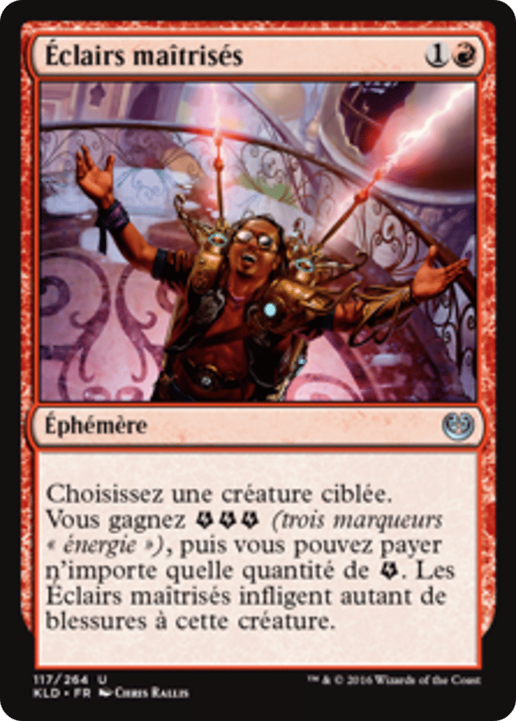 Éclairs maîtrisés — Kaladesh — Magic: The Gathering