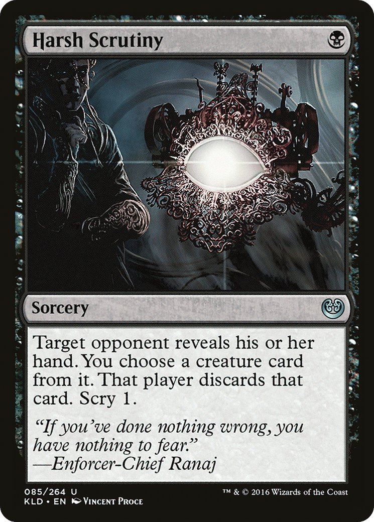 Harsh Scrutiny — Kaladesh — Magic: The Gathering