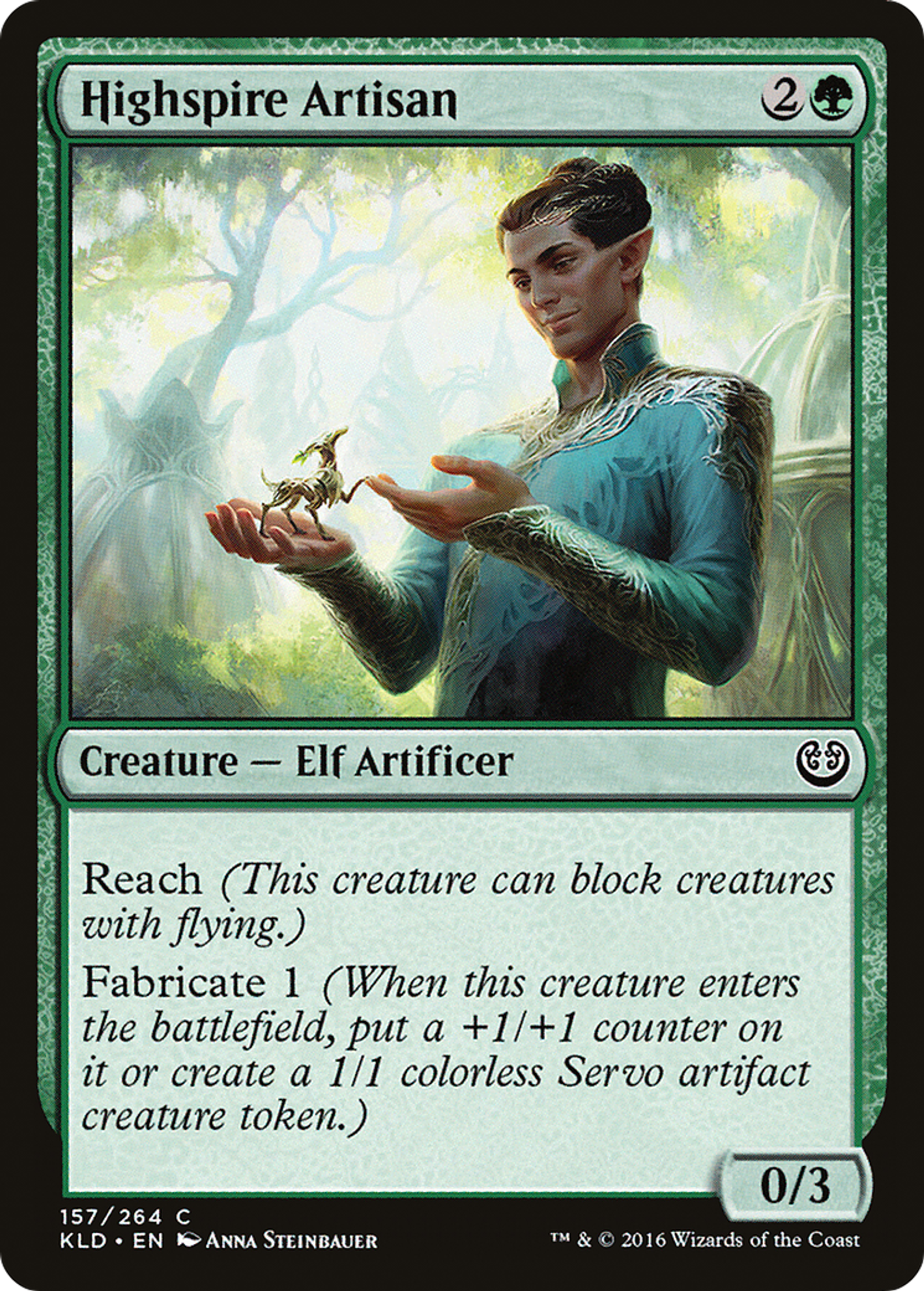 Highspire Artisan — Kaladesh — Magic: The Gathering