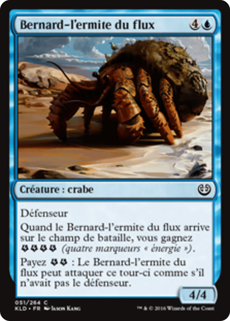 Bernard-l'ermite du flux — Kaladesh — Magic: The Gathering