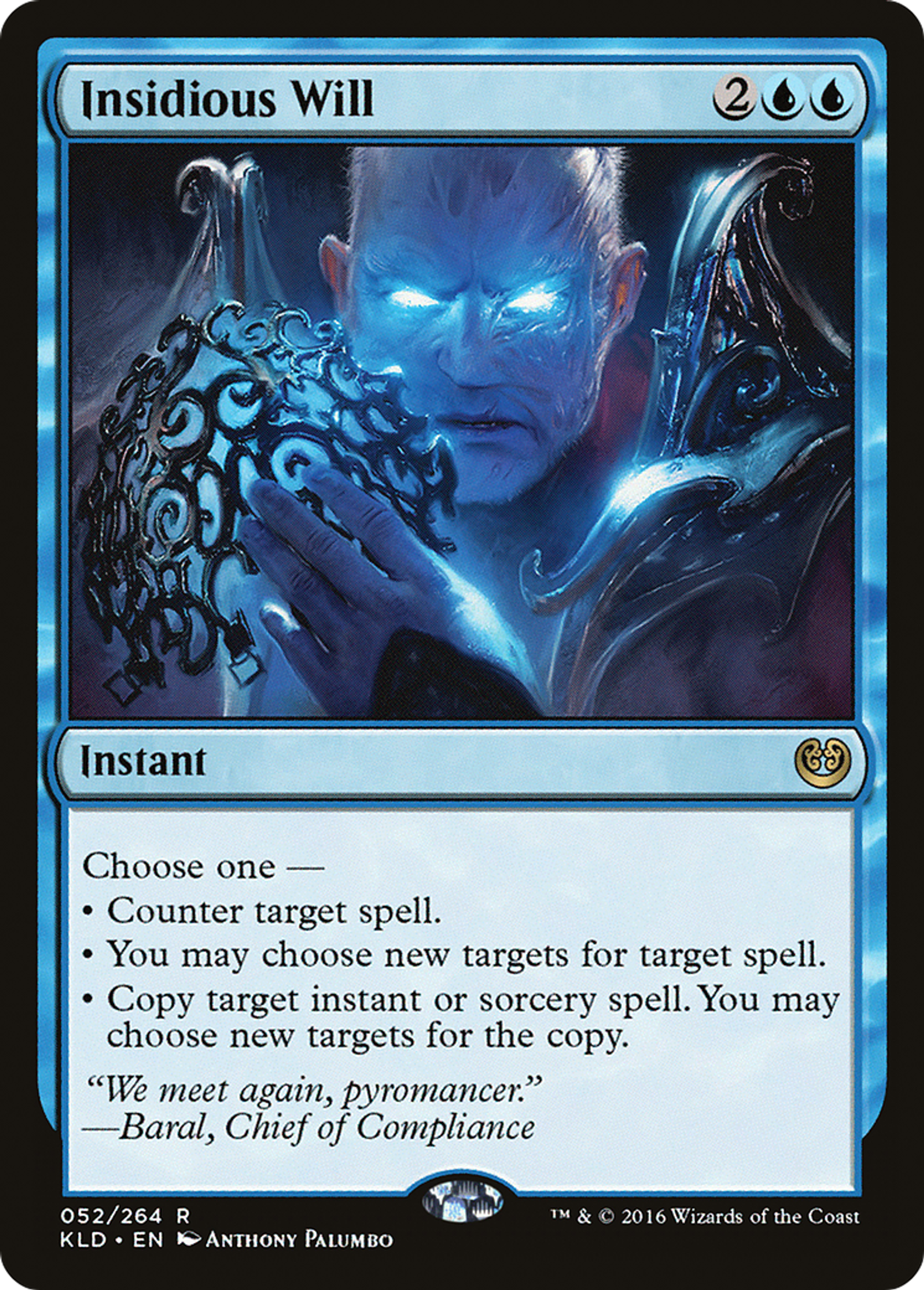 Volonté insidieuse — Kaladesh — Magic: The Gathering