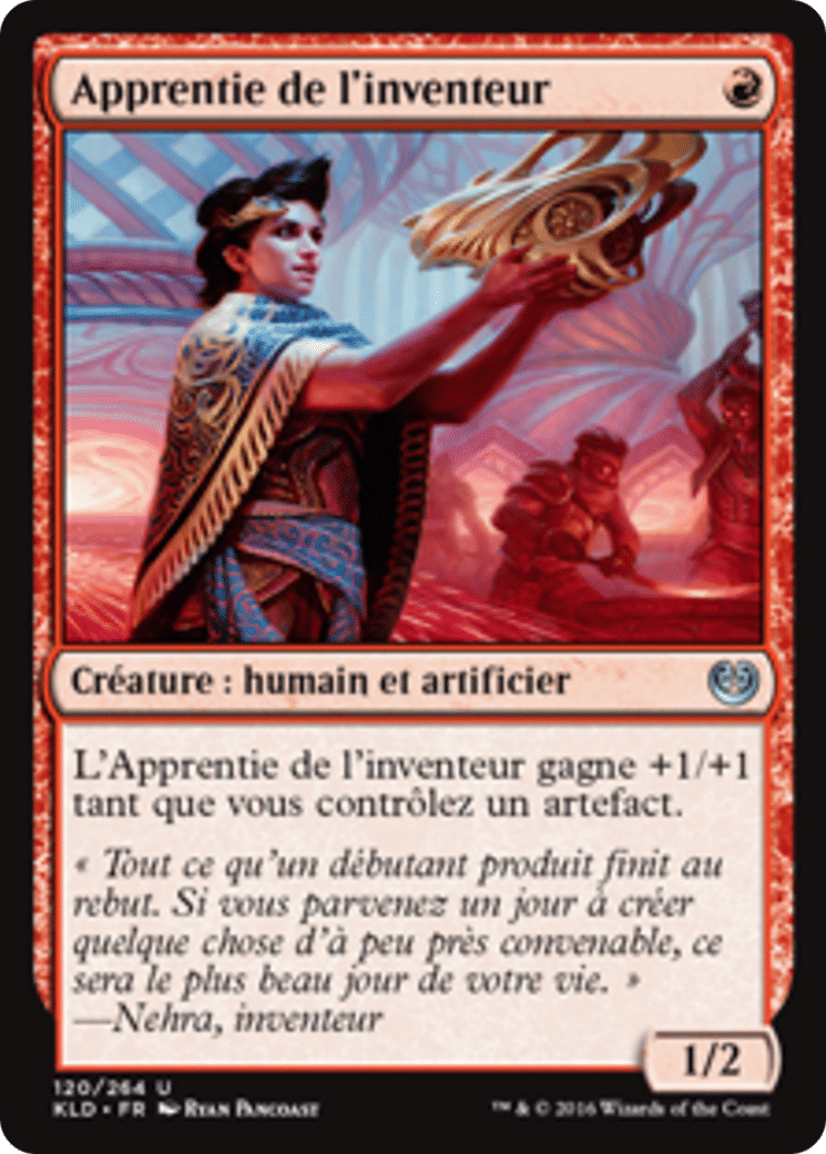 Apprentie de l'inventeur — Kaladesh — Magic: The Gathering
