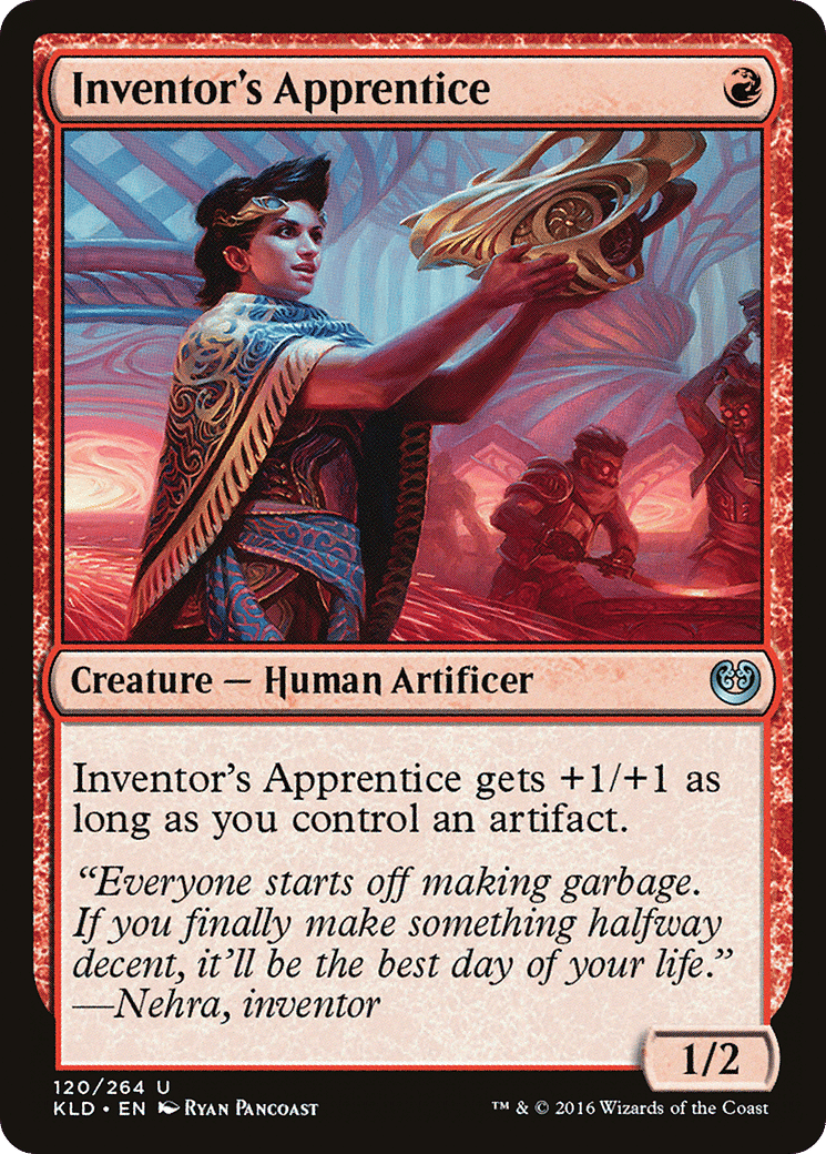 Inventor's Apprentice — Kaladesh — Magic: The Gathering