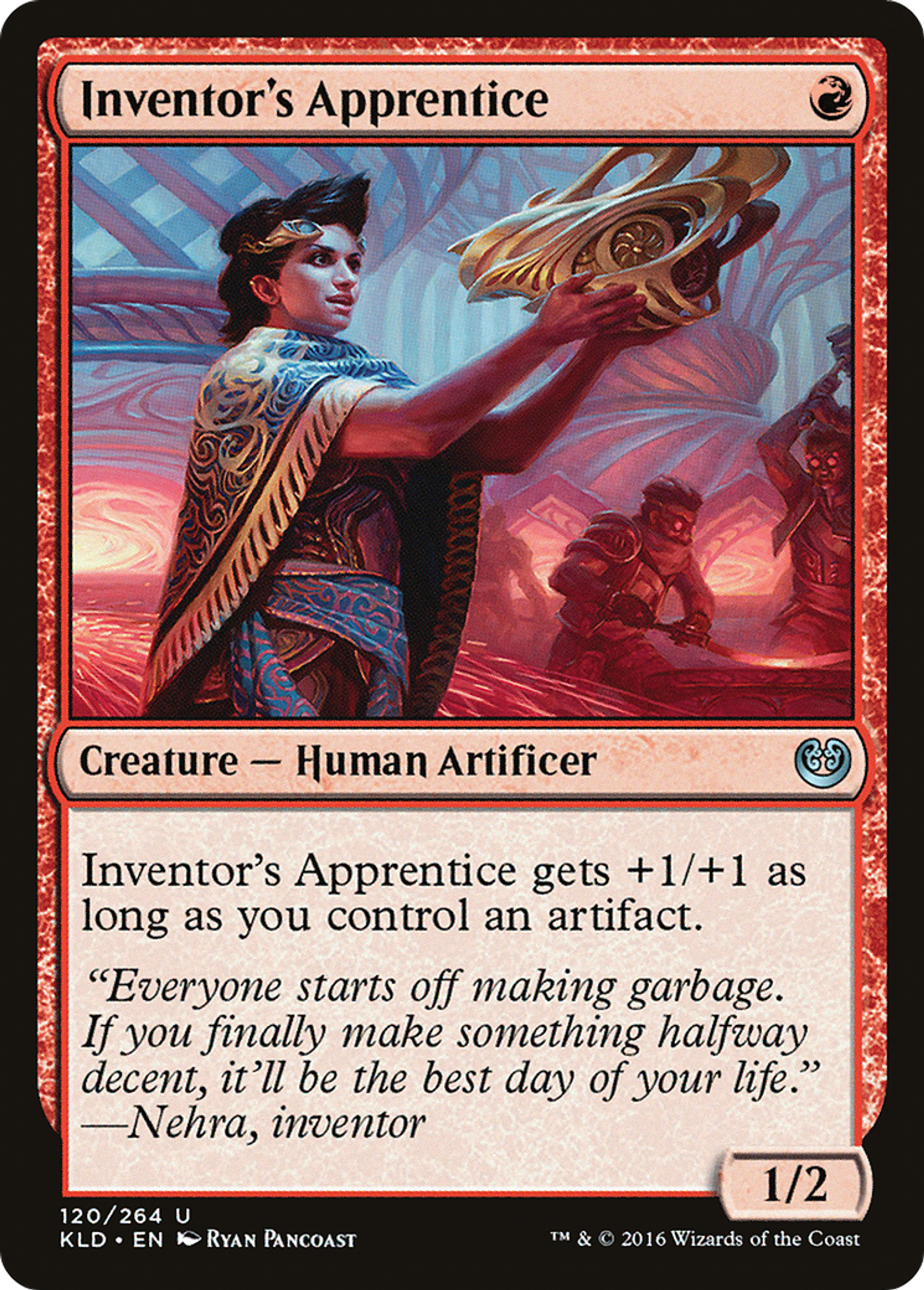 Apprentie de l'inventeur — Kaladesh — Magic: The Gathering