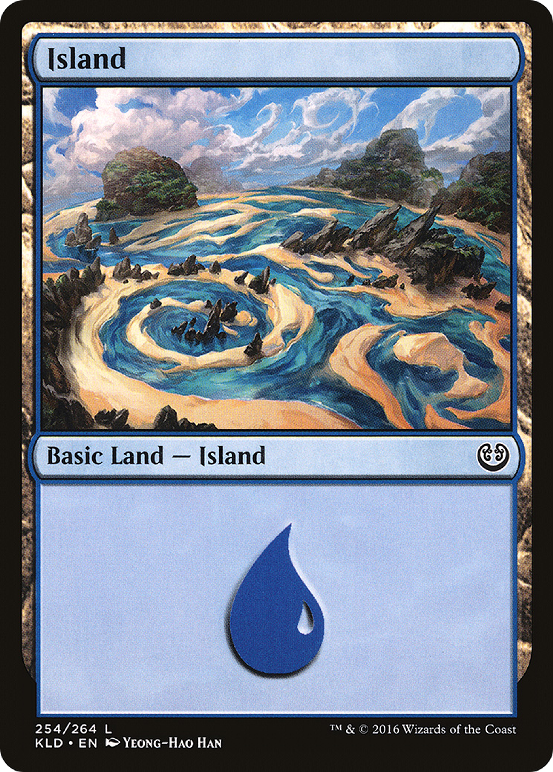 Island — Kaladesh — Magic: The Gathering