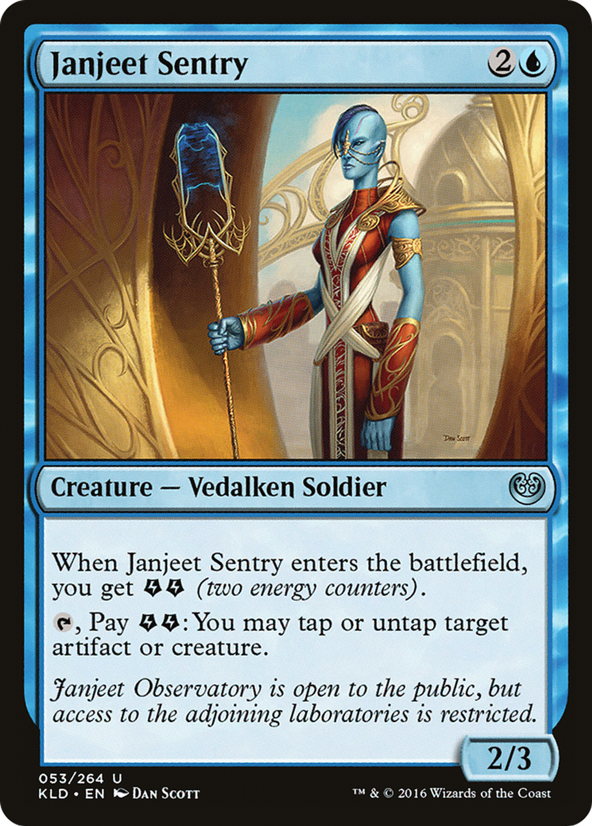 Janjeet Sentry — Kaladesh — Magic: The Gathering