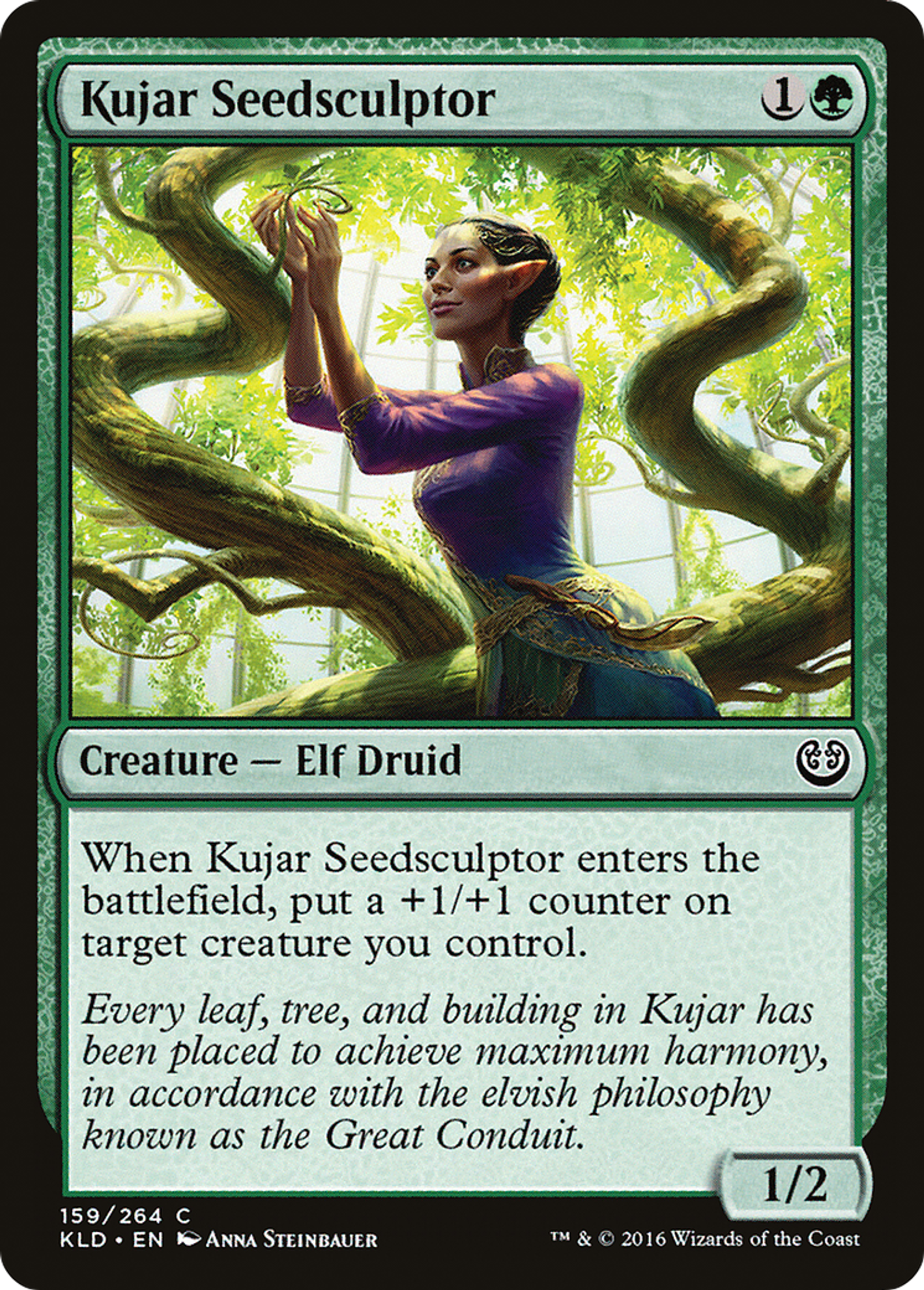 Kujar Seedsculptor — Kaladesh — Magic: The Gathering