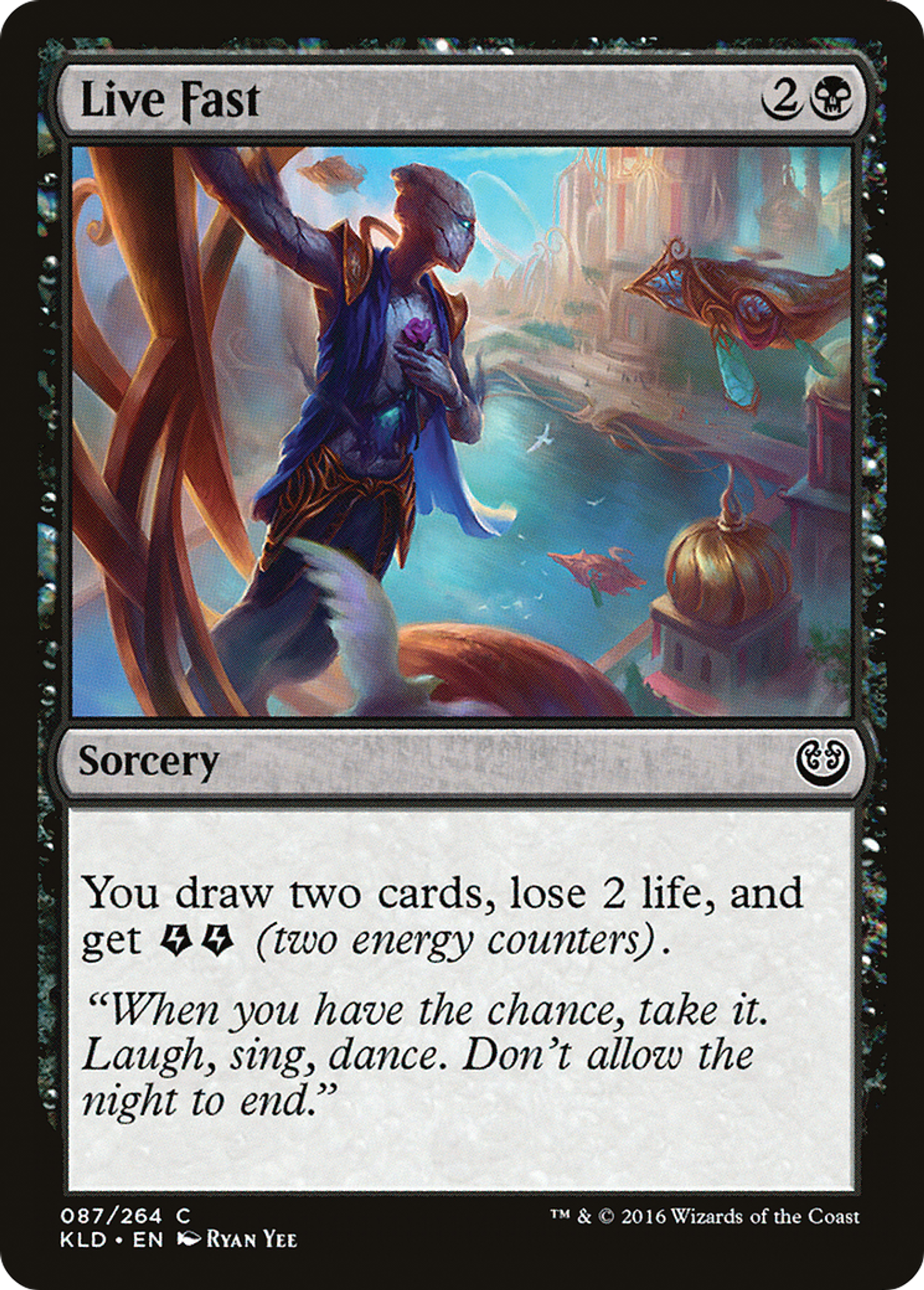 Vivre dangereusement — Kaladesh — Magic: The Gathering