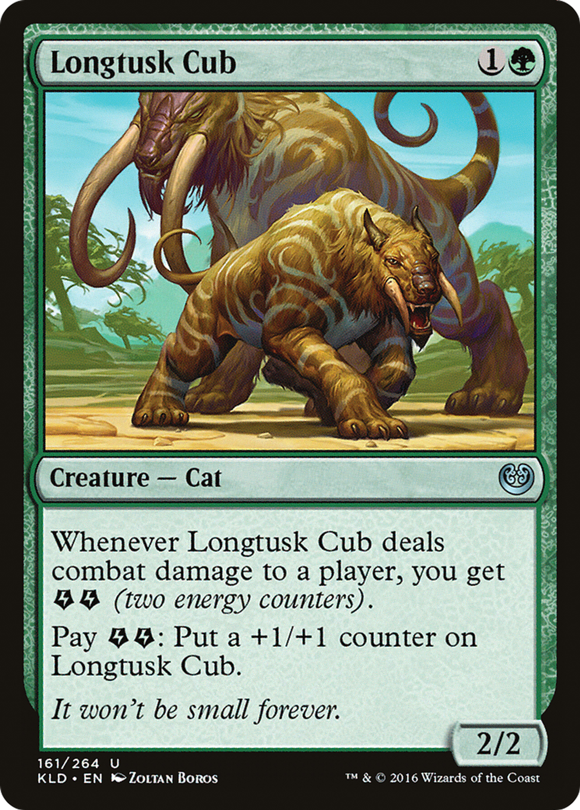 Longtusk Cub — Kaladesh — Magic: The Gathering