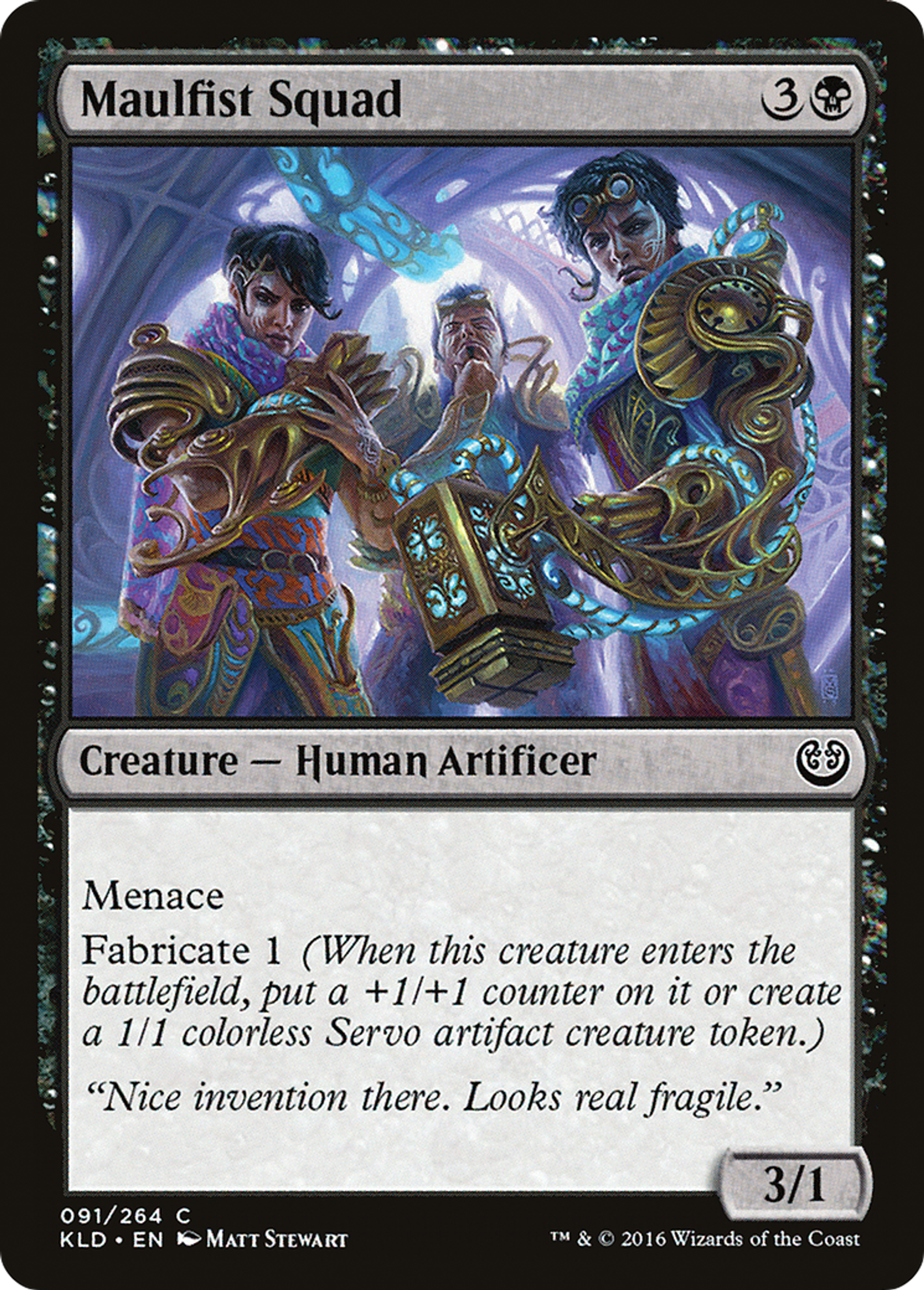 Escouade de Massepoing — Kaladesh — Magic: The Gathering
