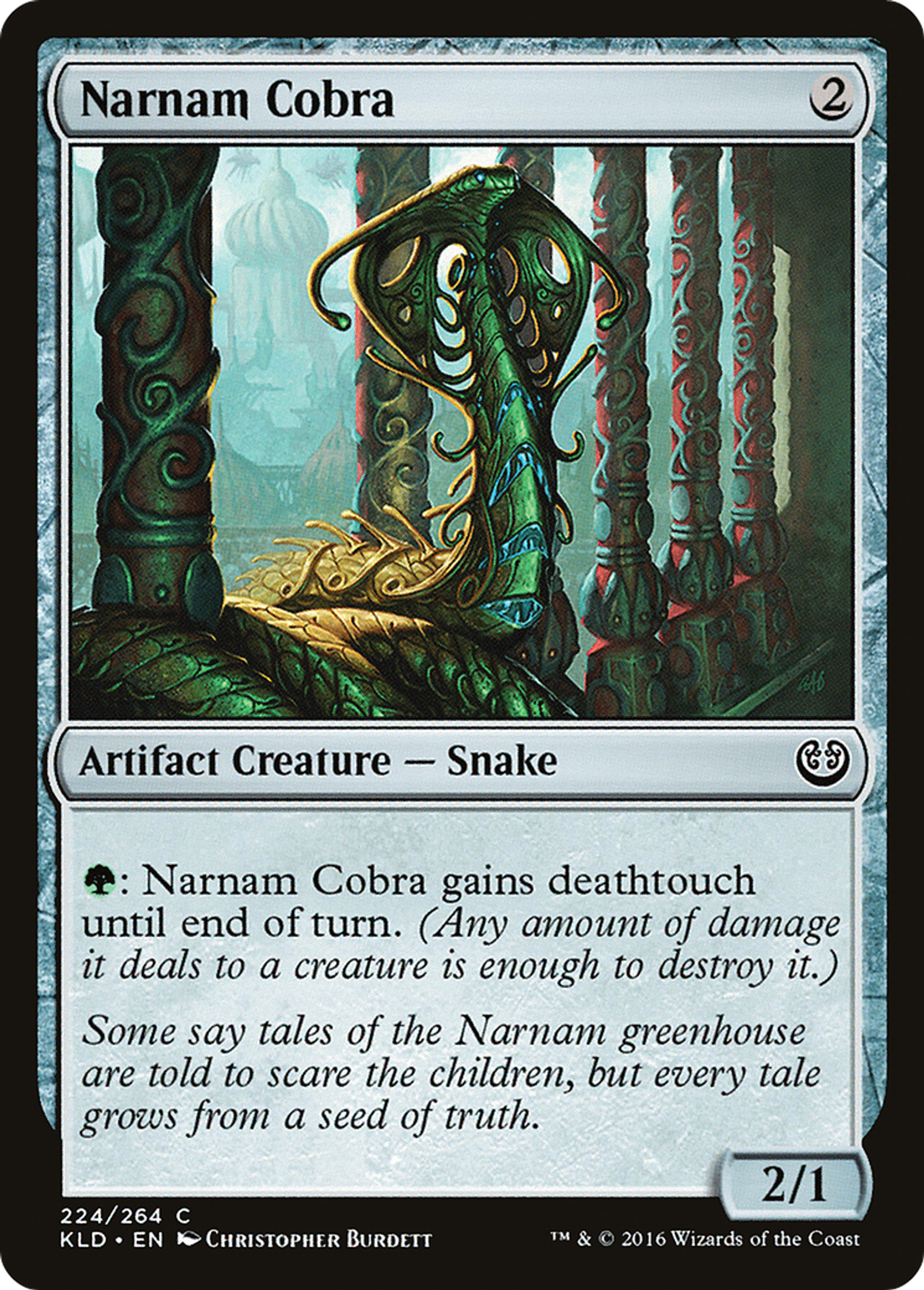 Narnam Cobra — Kaladesh — Magic: The Gathering