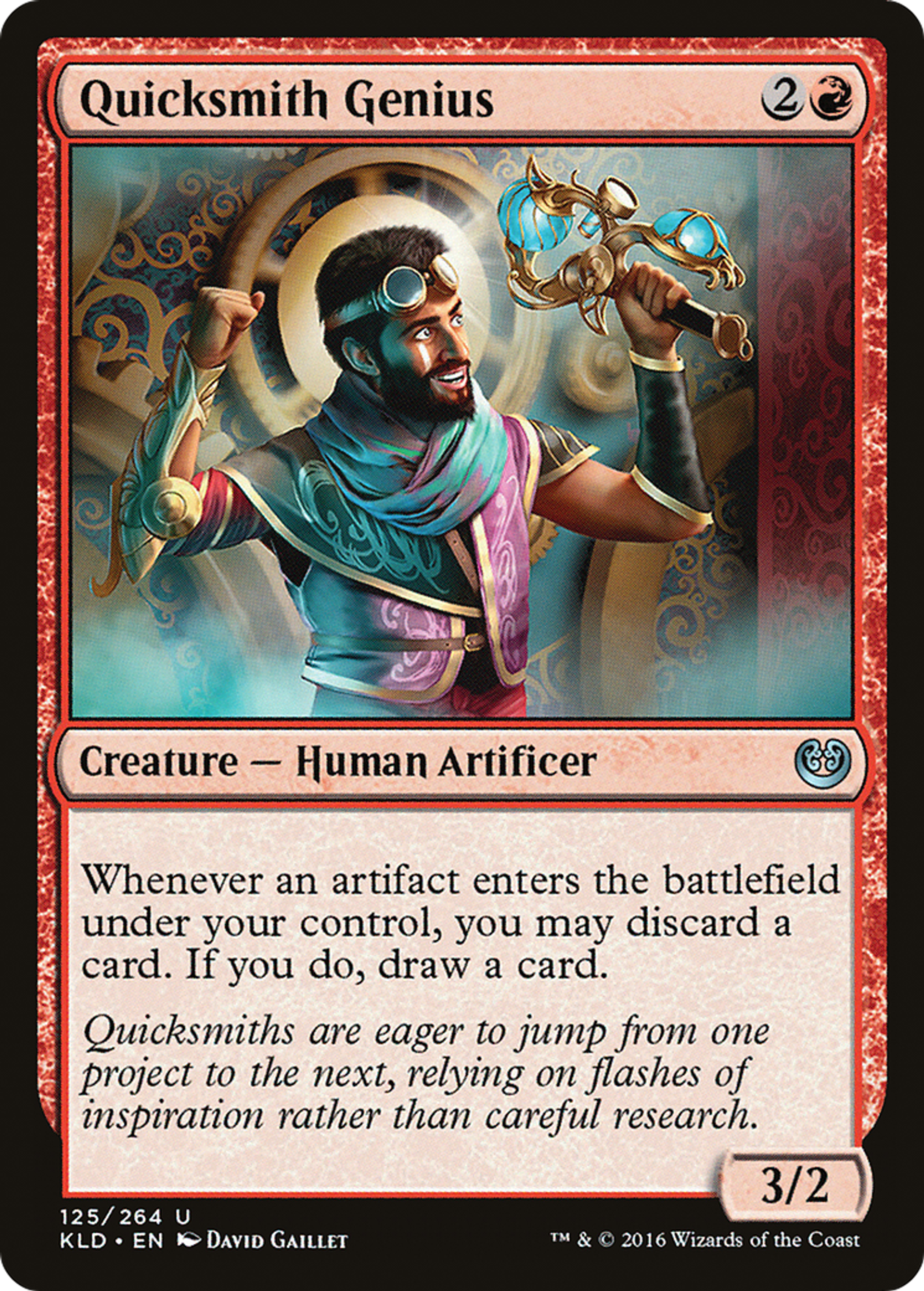 Génie forgevif — Kaladesh — Magic: The Gathering