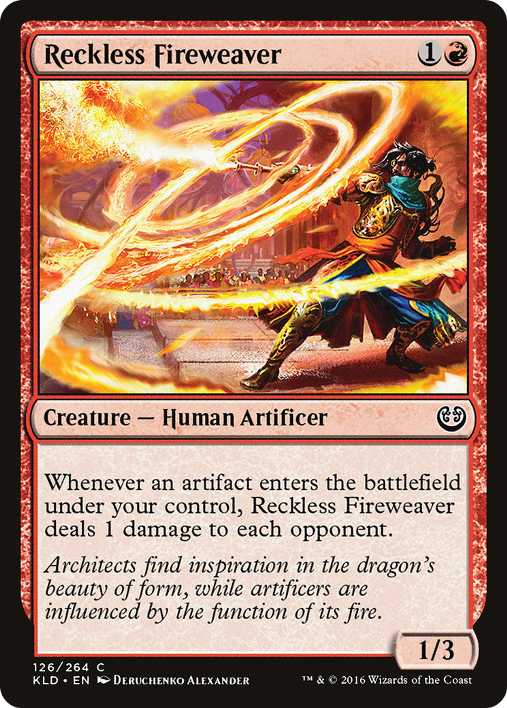 Tissefeu téméraire — Kaladesh — Magic: The Gathering
