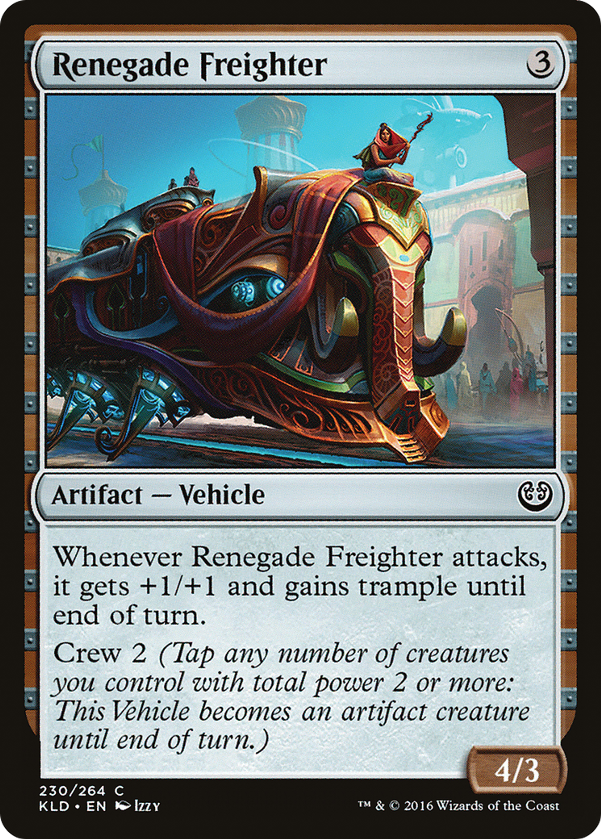 Renegade Freighter — Kaladesh — Magic: The Gathering