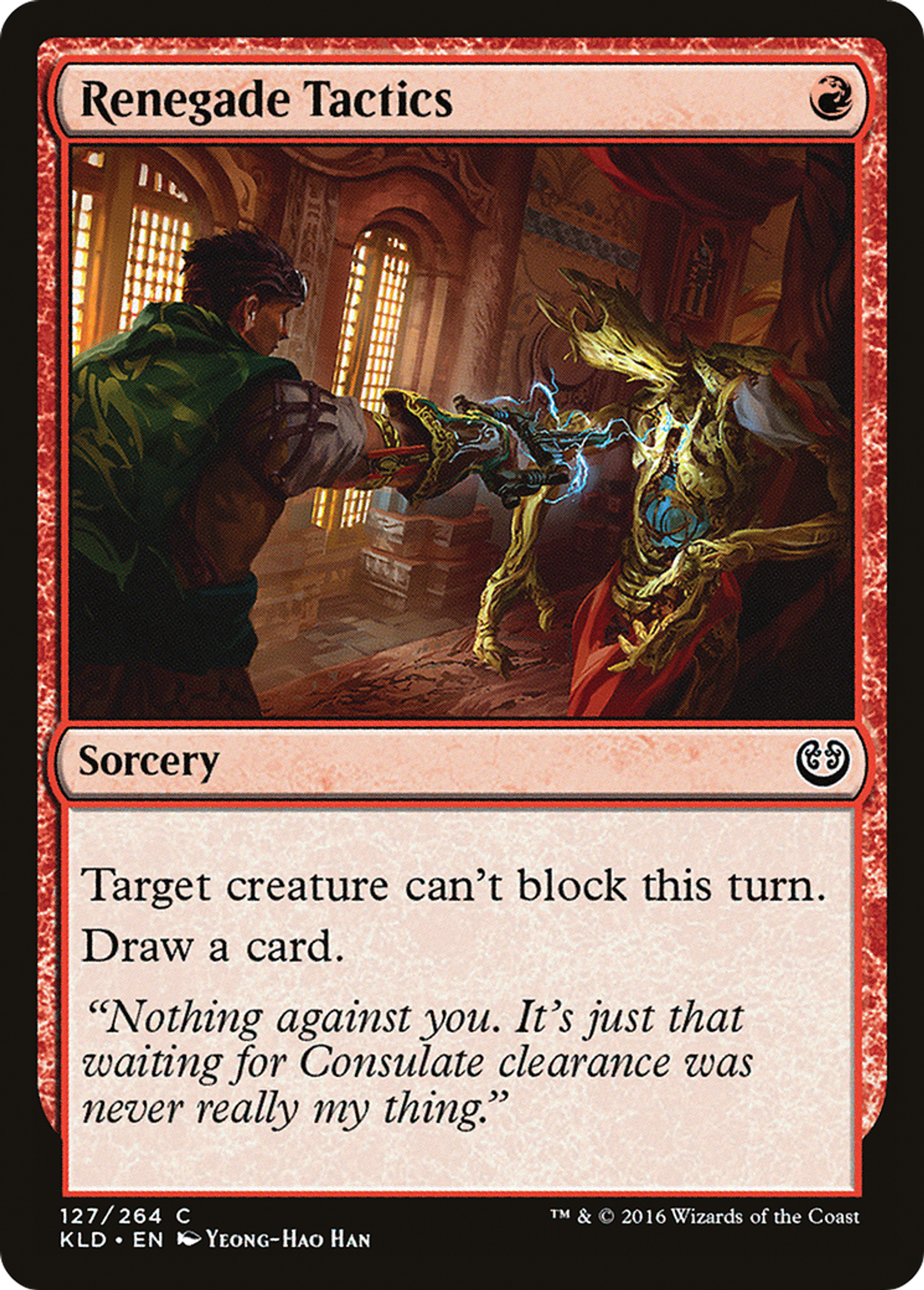 Tactiques de renégat — Kaladesh — Magic: The Gathering