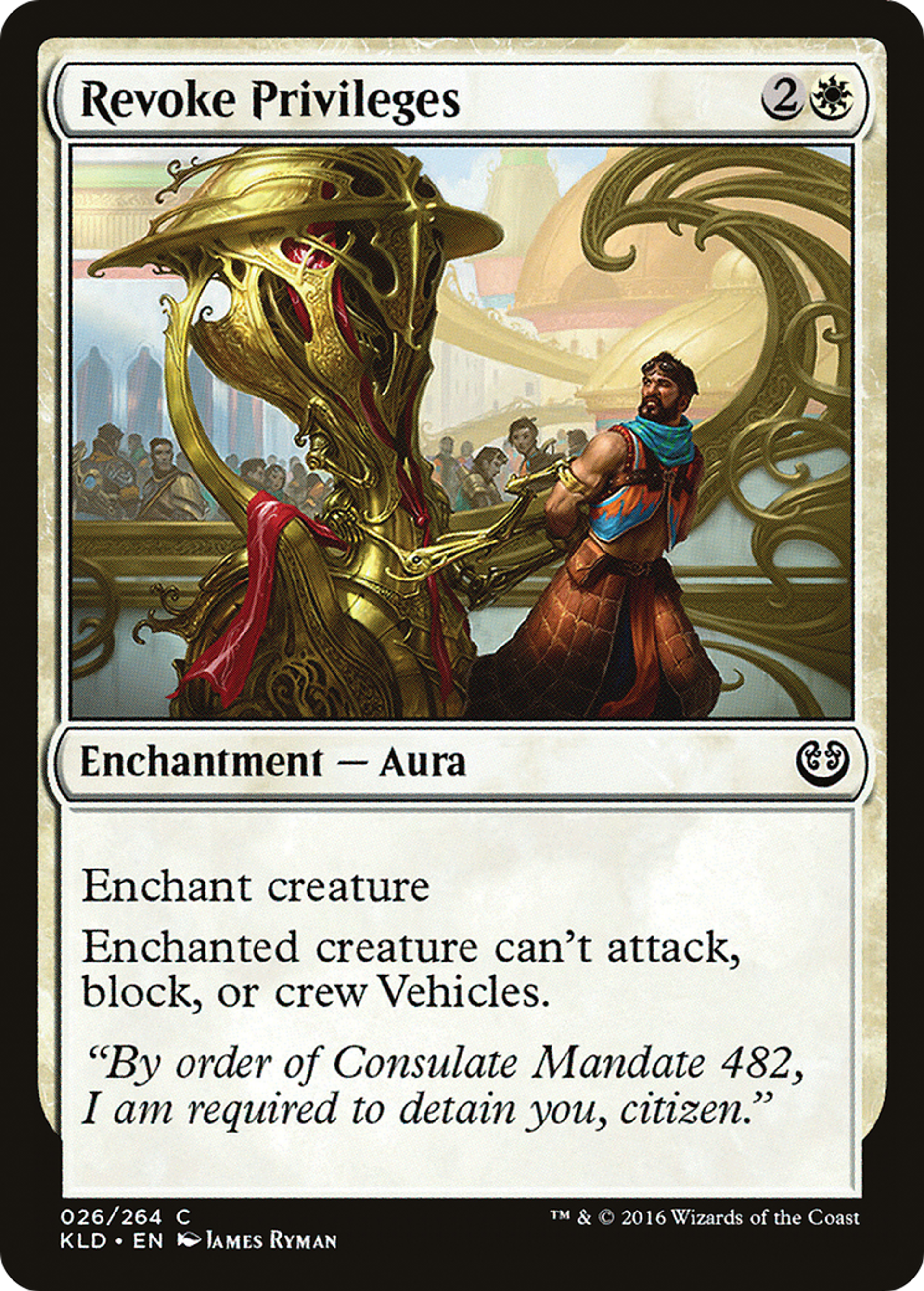 Révocation des privilèges — Kaladesh — Magic: The Gathering