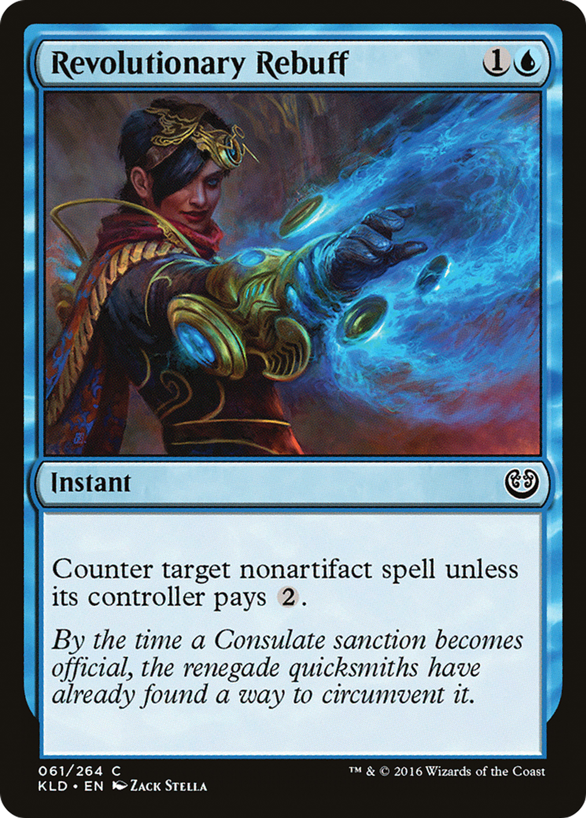 Rebuffade révolutionnaire — Kaladesh — Magic: The Gathering