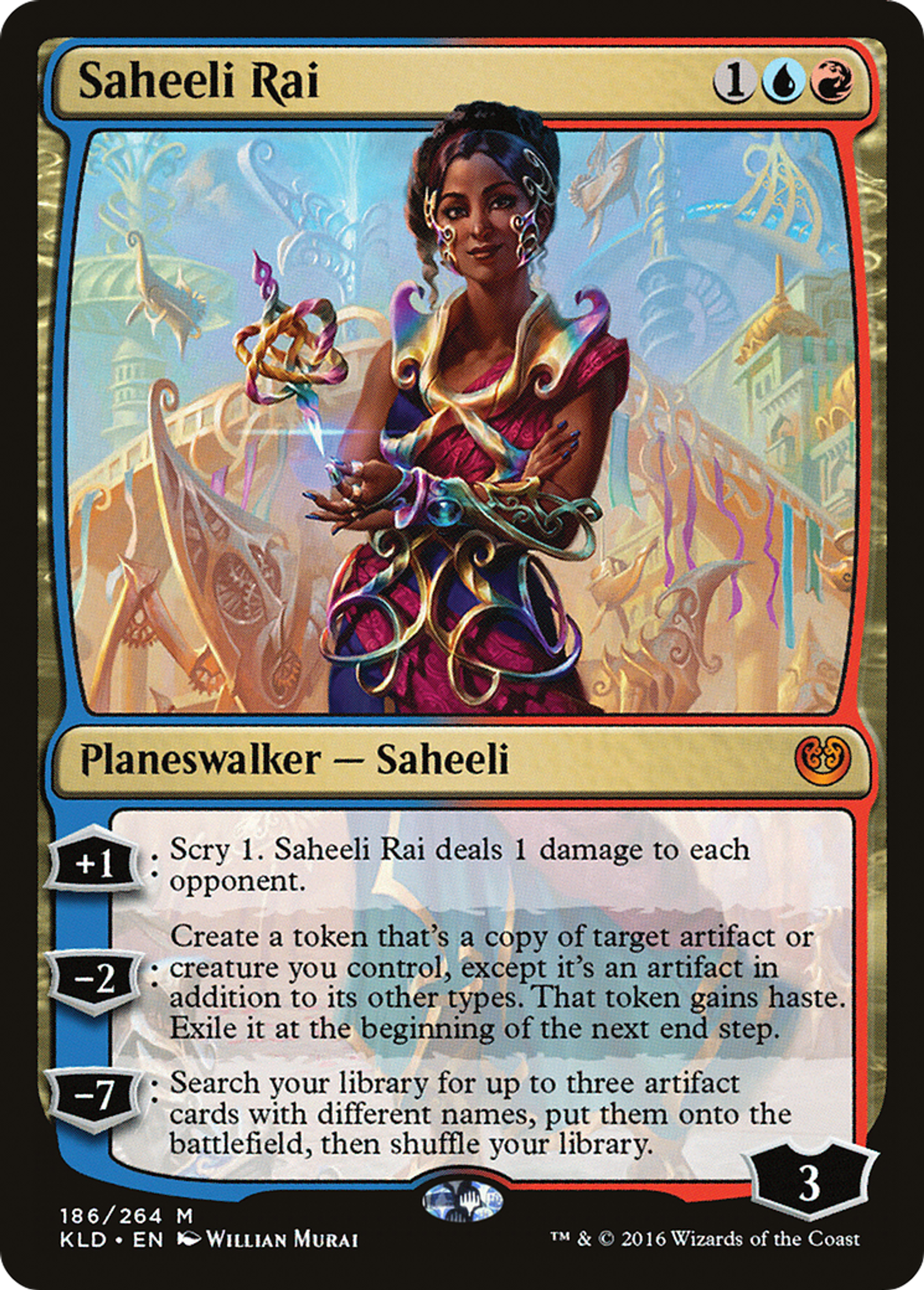 Saheeli Rai — Kaladesh — Magic: The Gathering