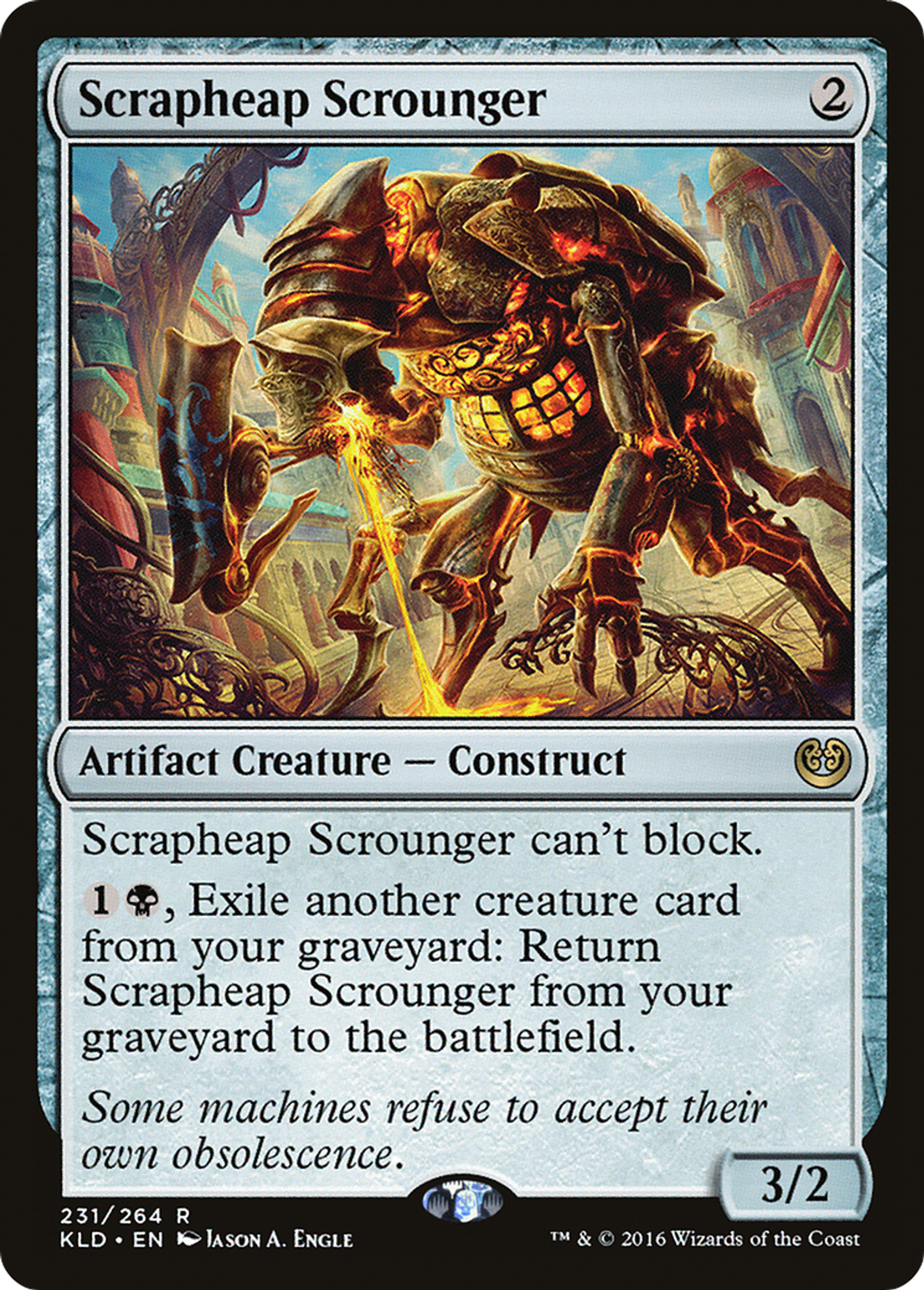 Scrapheap Scrounger — Kaladesh — Magic: The Gathering