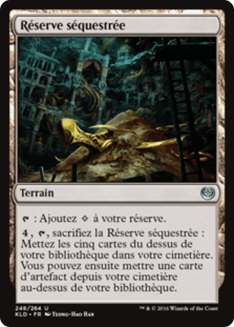 Réserve séquestrée — Kaladesh — Magic: The Gathering