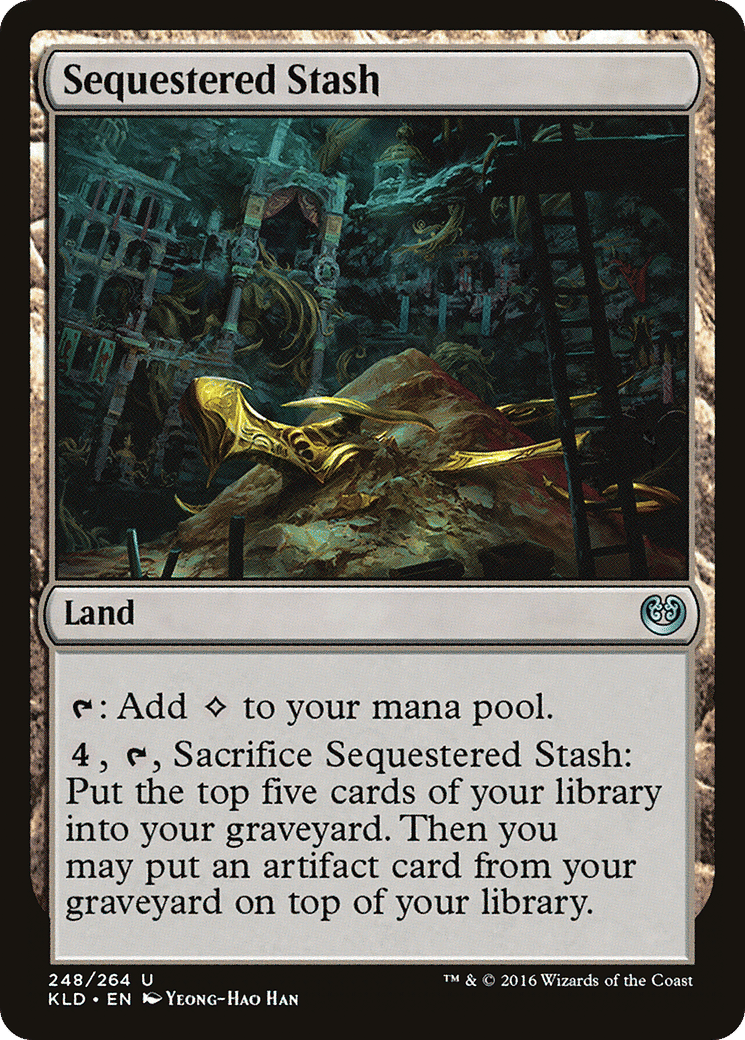 Sequestered Stash — Kaladesh — Magic: The Gathering