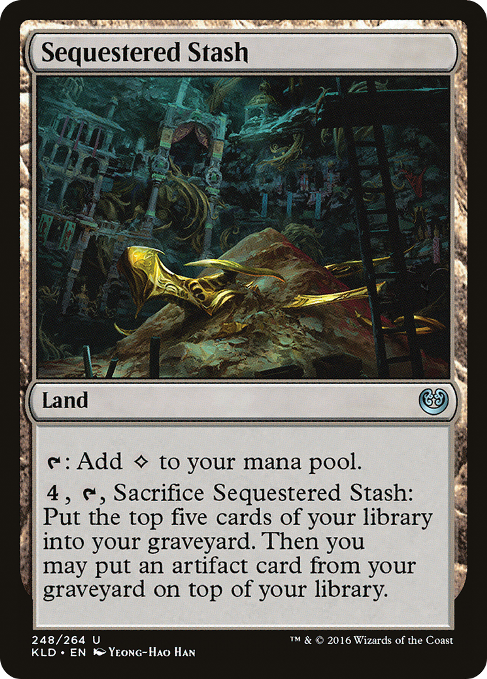 Sequestered Stash — Kaladesh — Magic: The Gathering