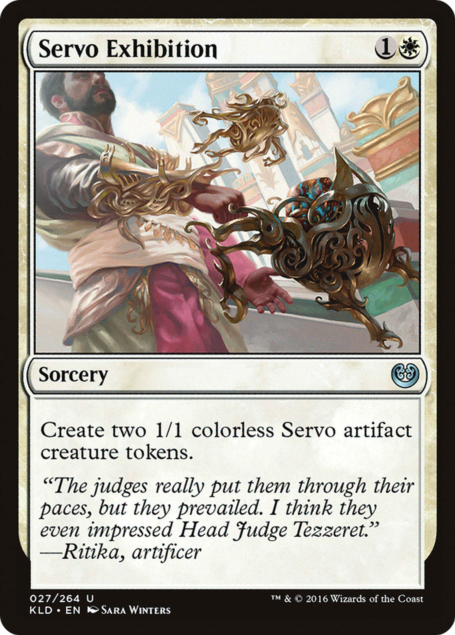 Servo Exhibition — Kaladesh — Magic: The Gathering