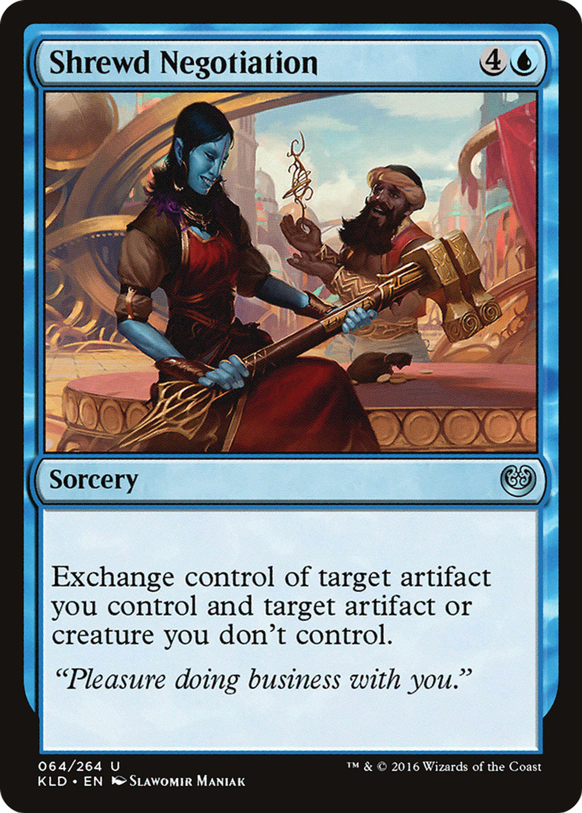 Habile négociation — Kaladesh — Magic: The Gathering