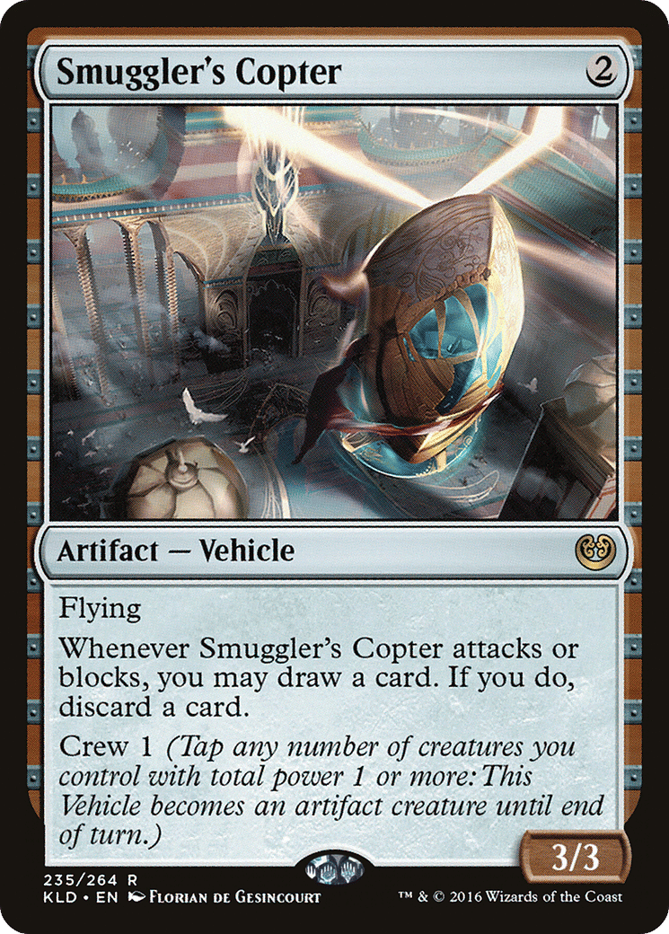 Smuggler's Copter — Kaladesh — Magic: The Gathering