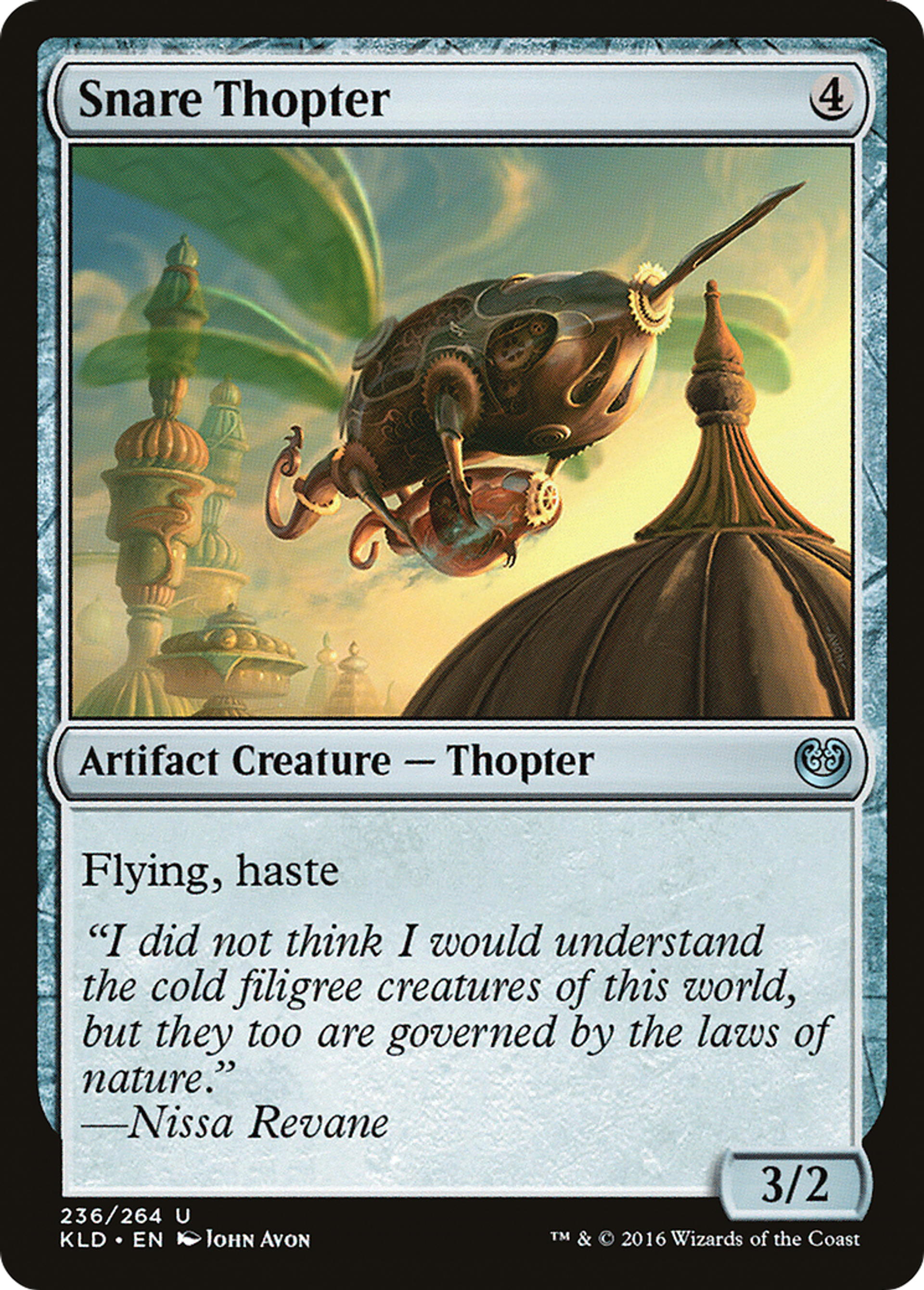 Snare Thopter — Kaladesh — Magic: The Gathering