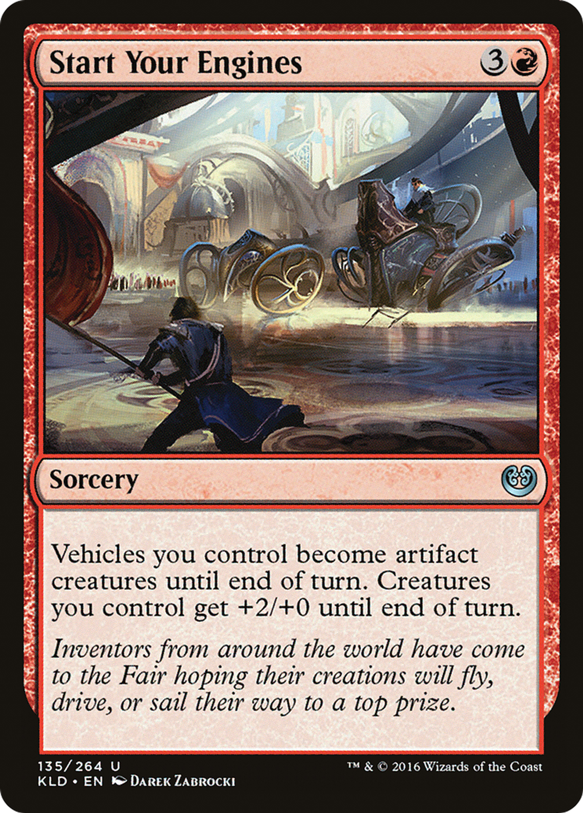 Allumez les moteurs ! — Kaladesh — Magic: The Gathering