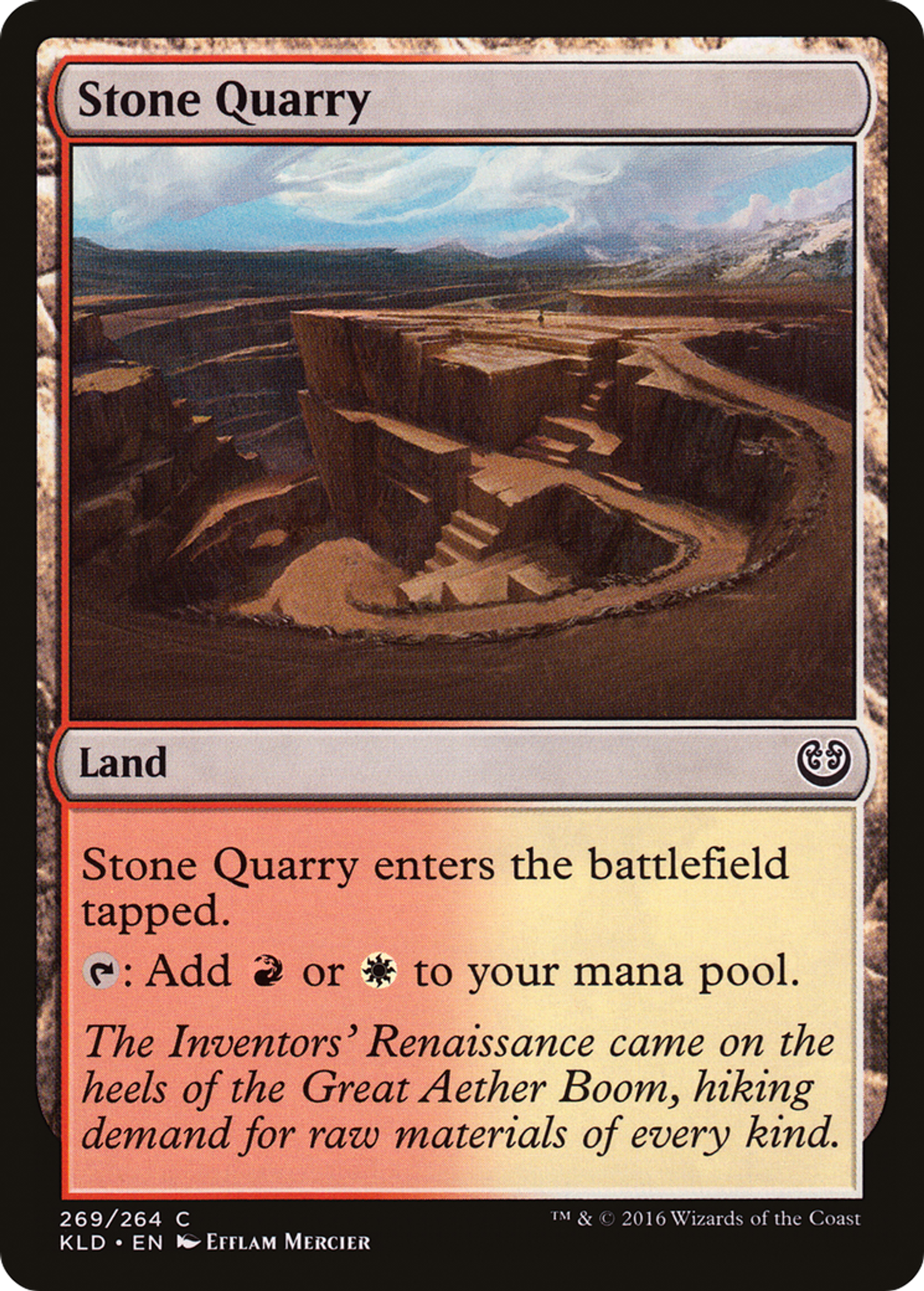 Stone Quarry — Kaladesh — Magic: The Gathering