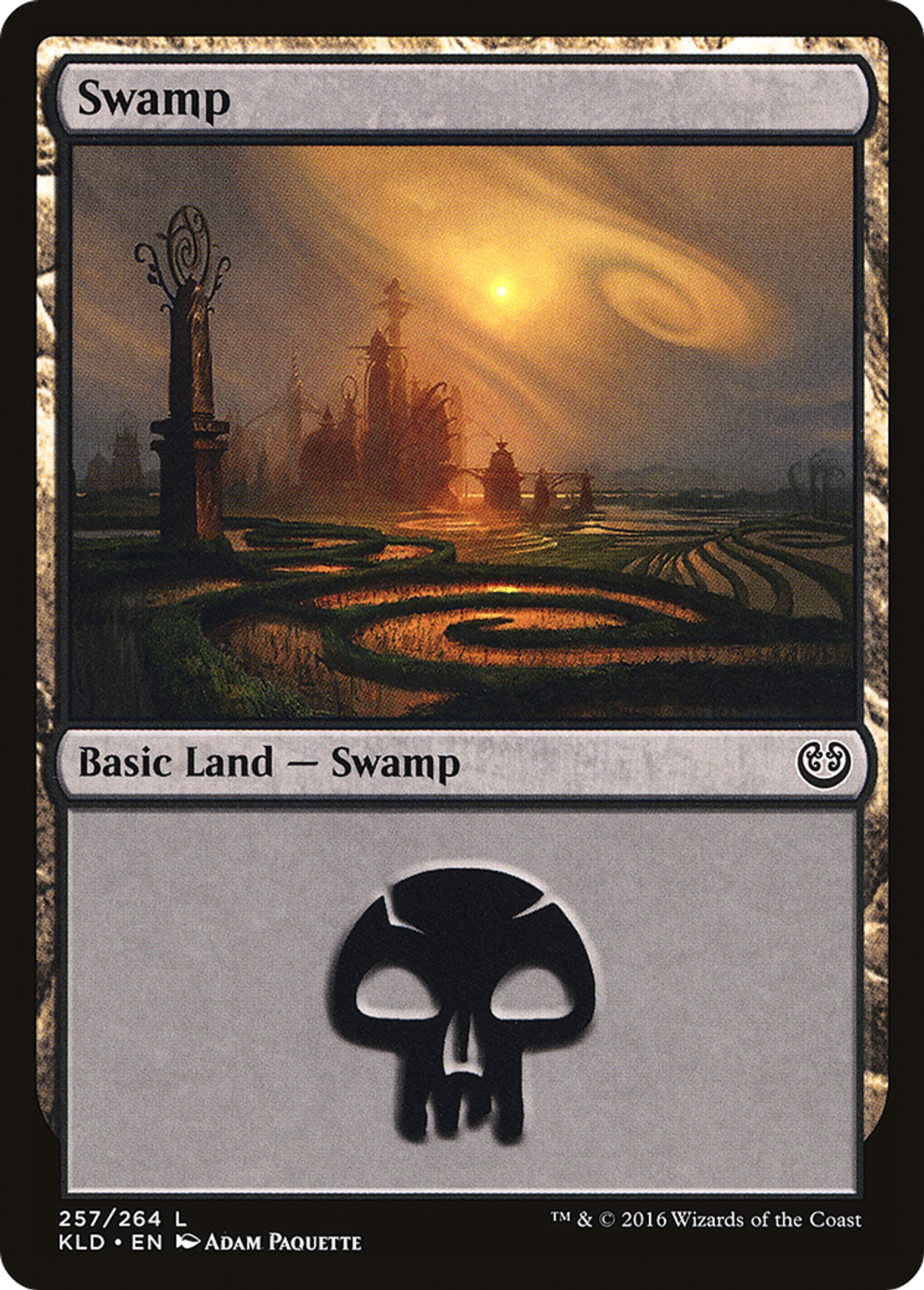 Swamp — Kaladesh — Magic: The Gathering