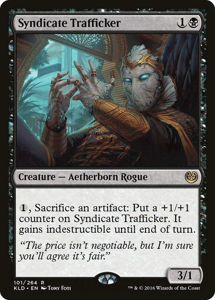 Syndicate Trafficker — Kaladesh — Magic: The Gathering