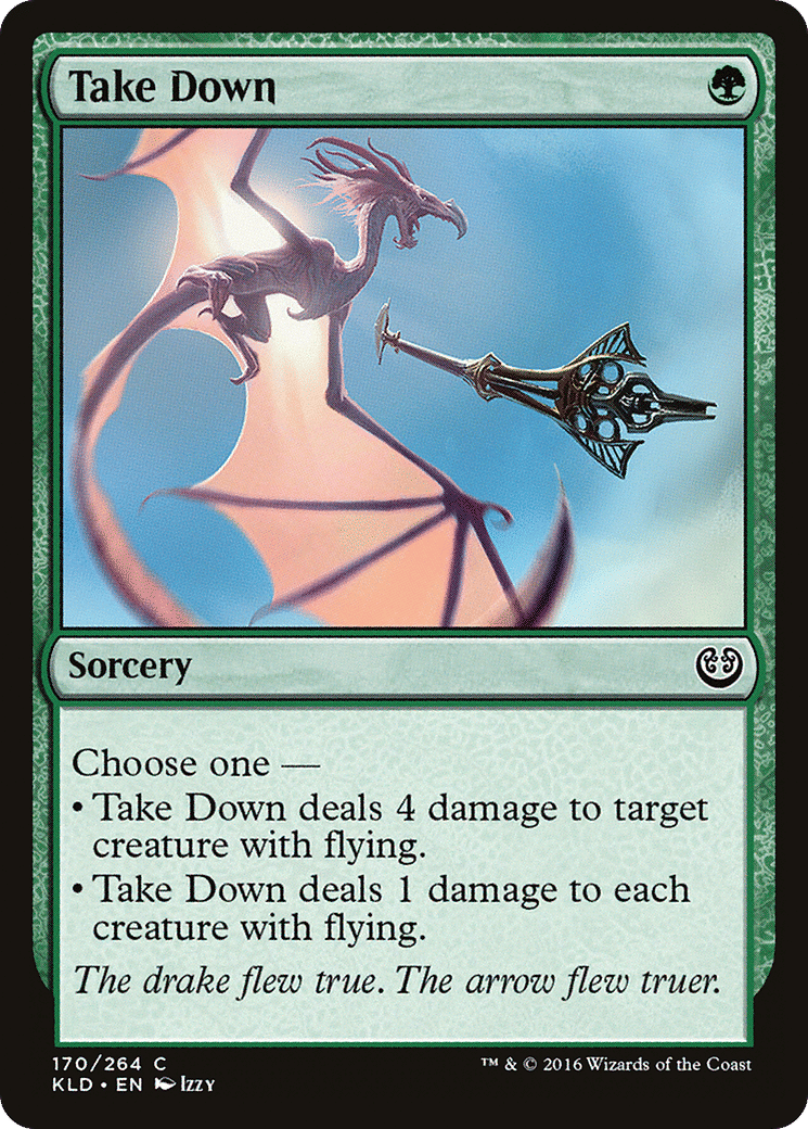 Take Down — Kaladesh — Magic: The Gathering
