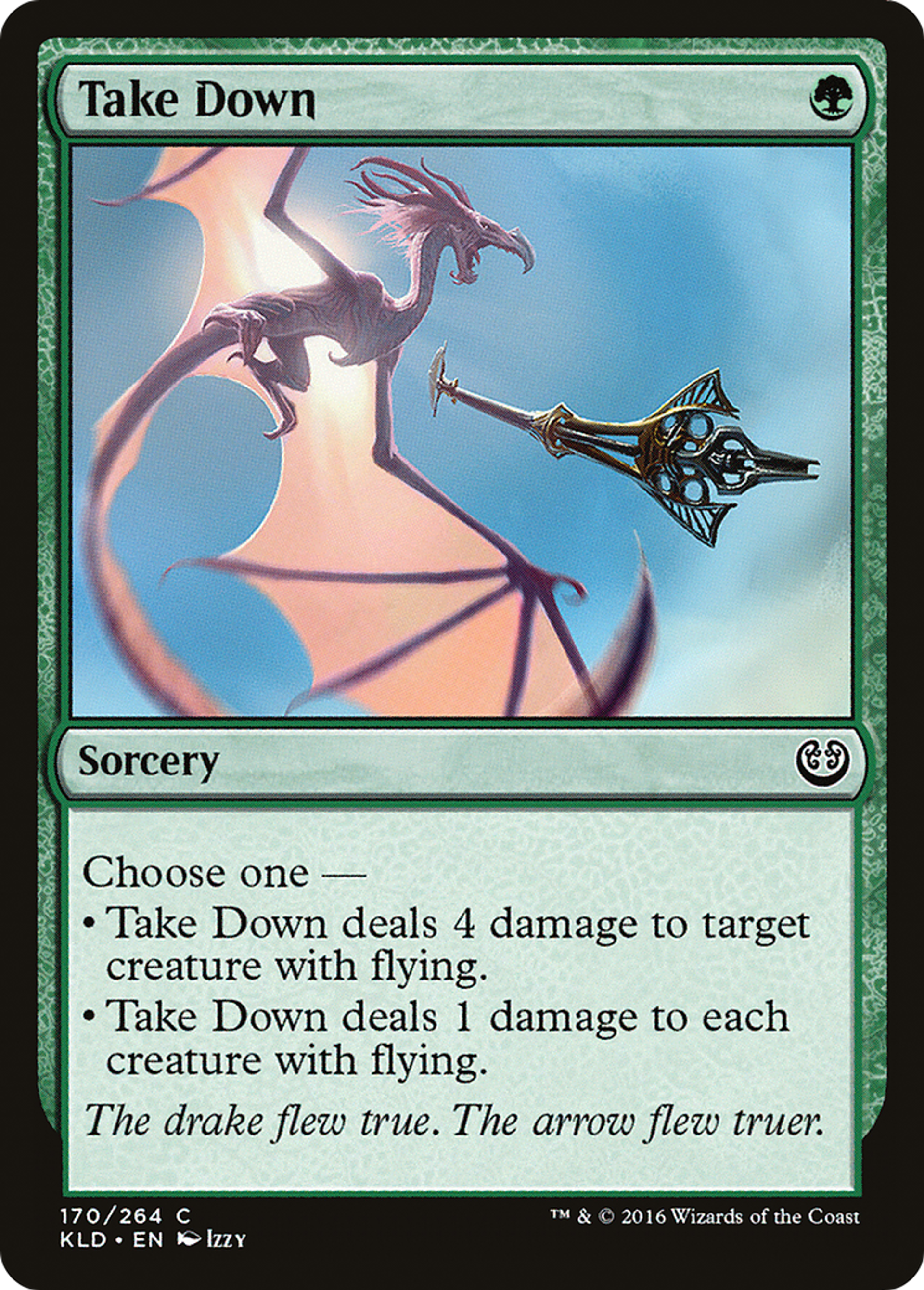 Take Down — Kaladesh — Magic: The Gathering