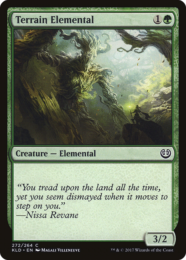 Terrain Elemental — Kaladesh — Magic: The Gathering