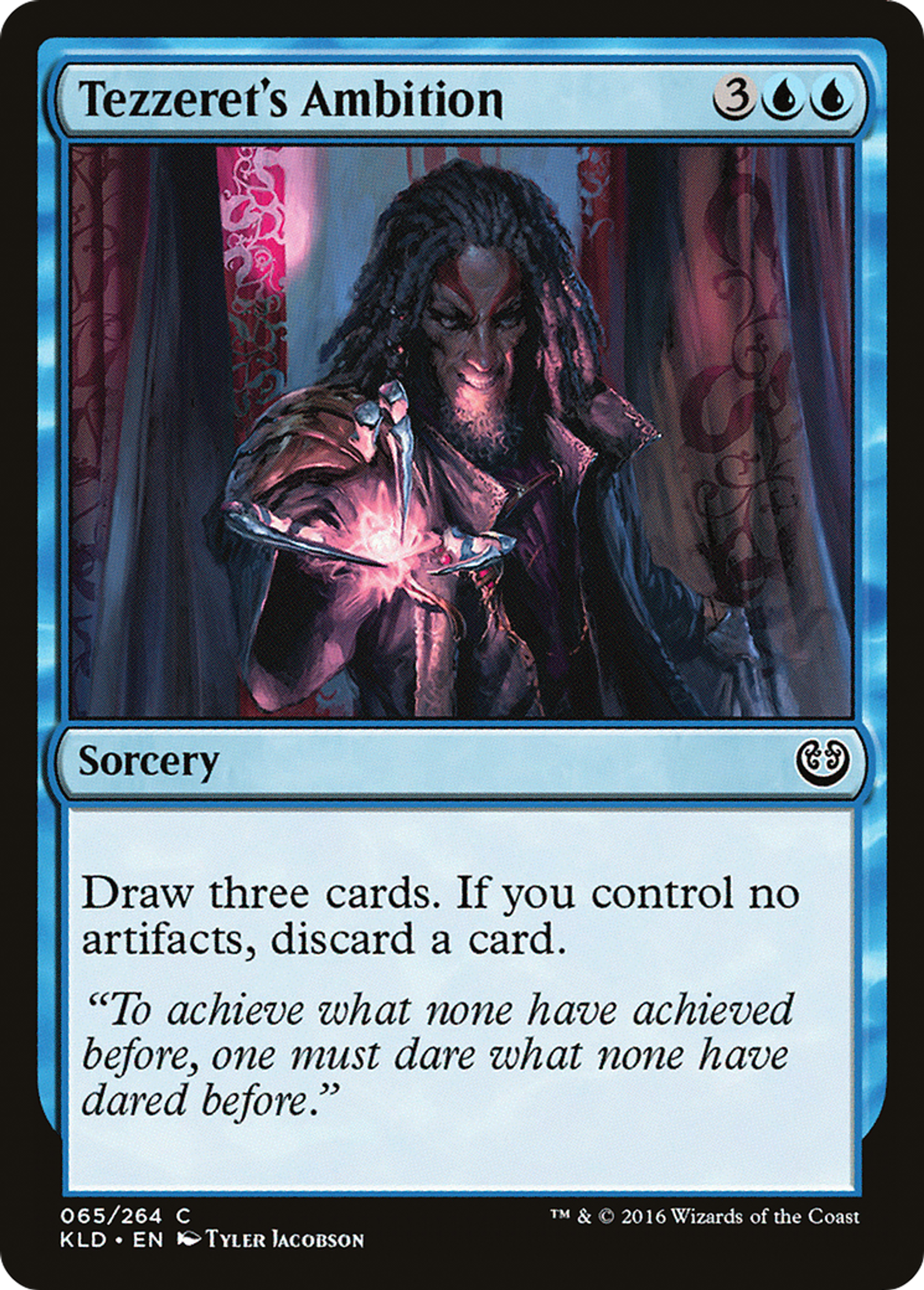 Ambitions de Tezzeret — Kaladesh — Magic: The Gathering