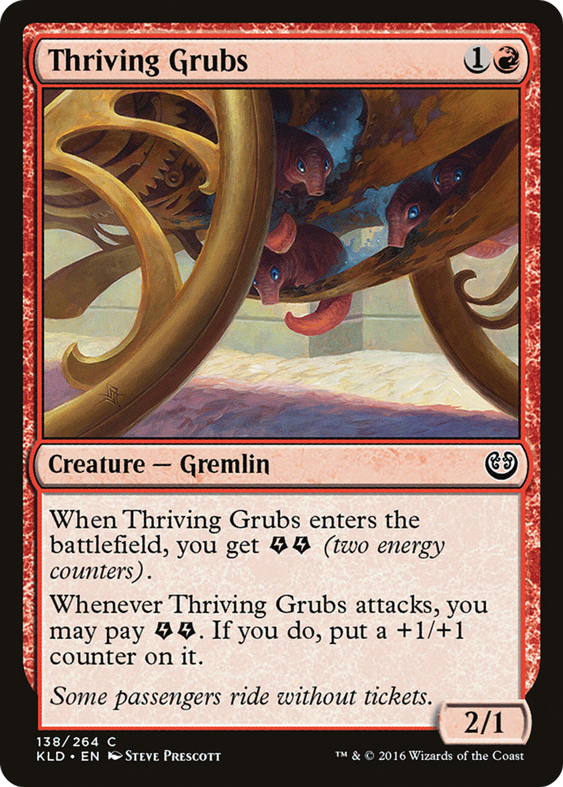 Larves prospères — Kaladesh — Magic: The Gathering