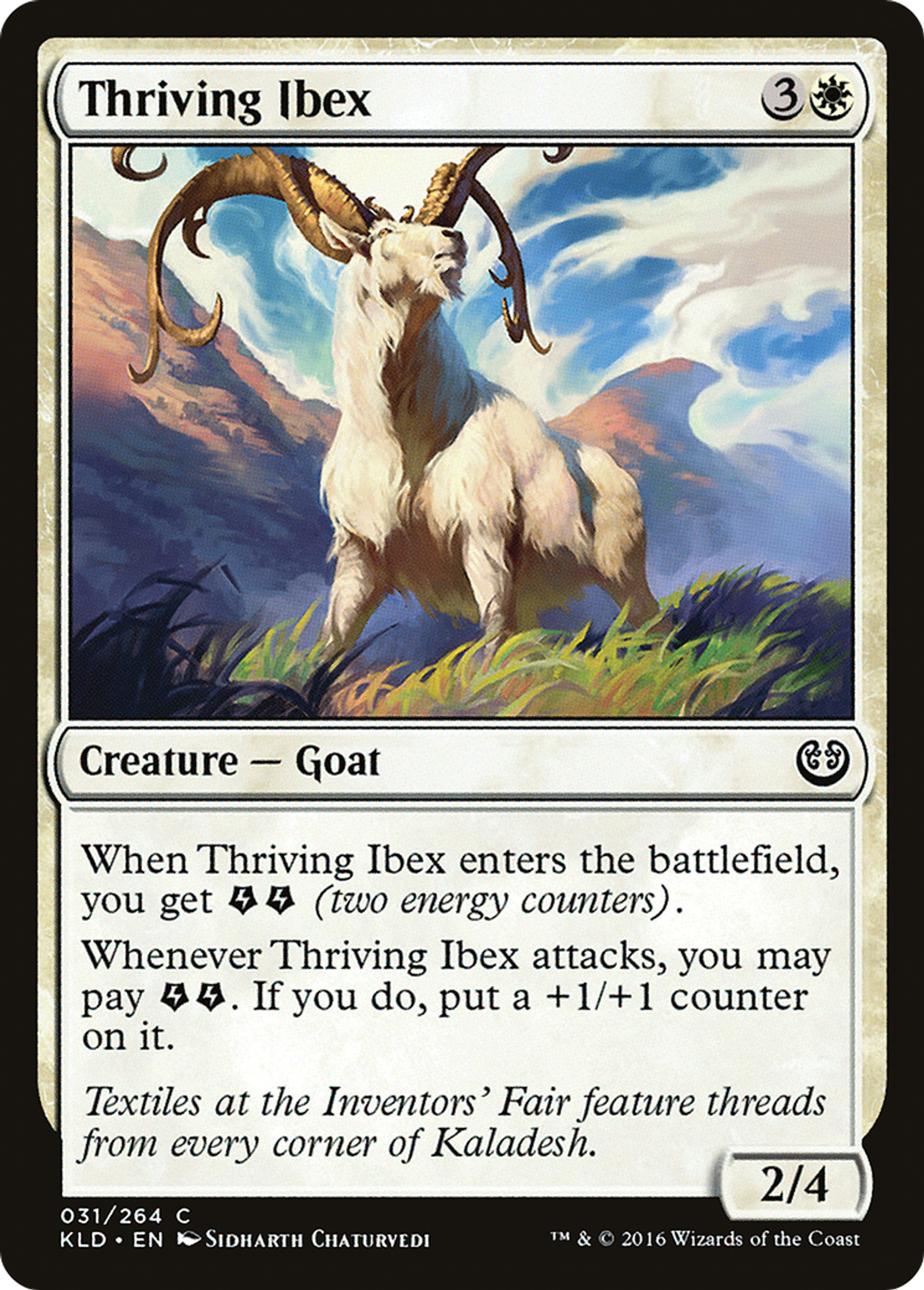 Thriving Ibex — Kaladesh — Magic: The Gathering