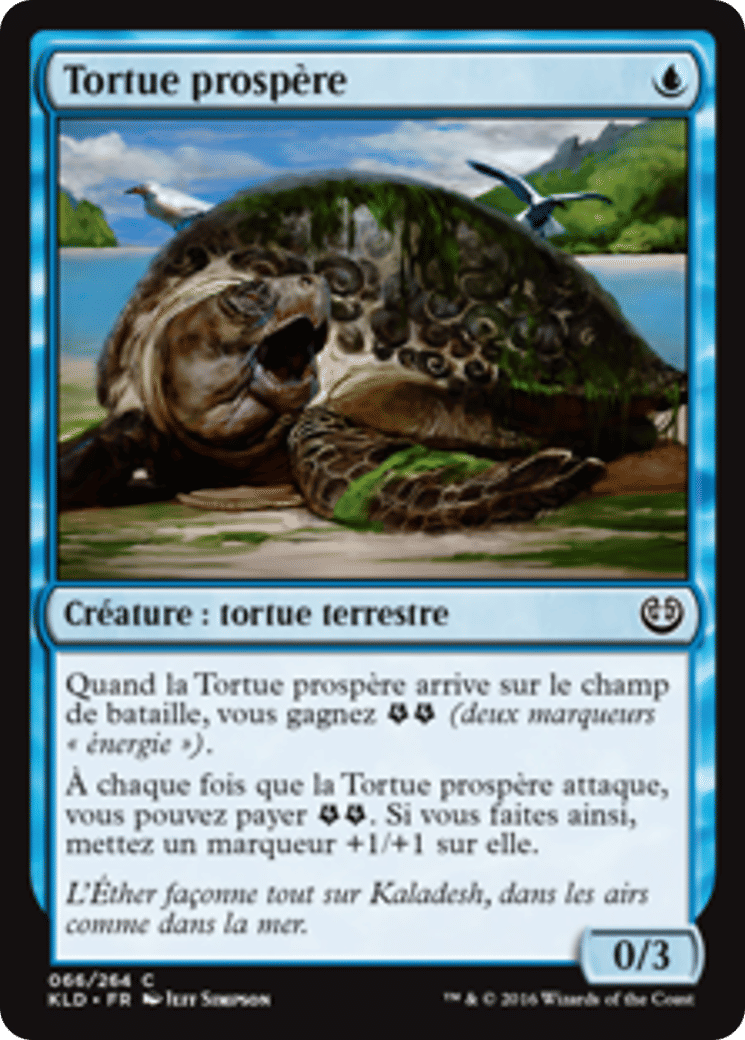 Tortue prospère — Kaladesh — Magic: The Gathering