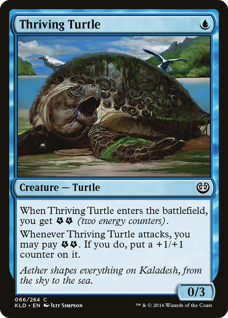 Thriving Turtle — Kaladesh — Magic: The Gathering