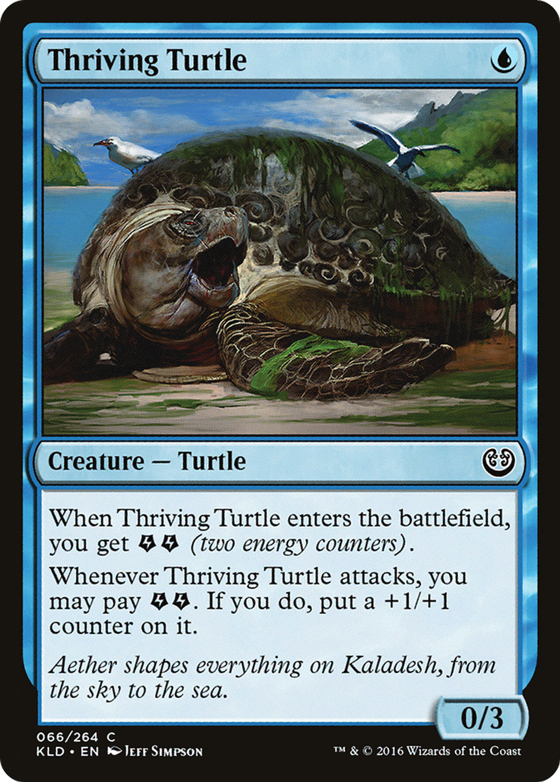 Tortue prospère — Kaladesh — Magic: The Gathering