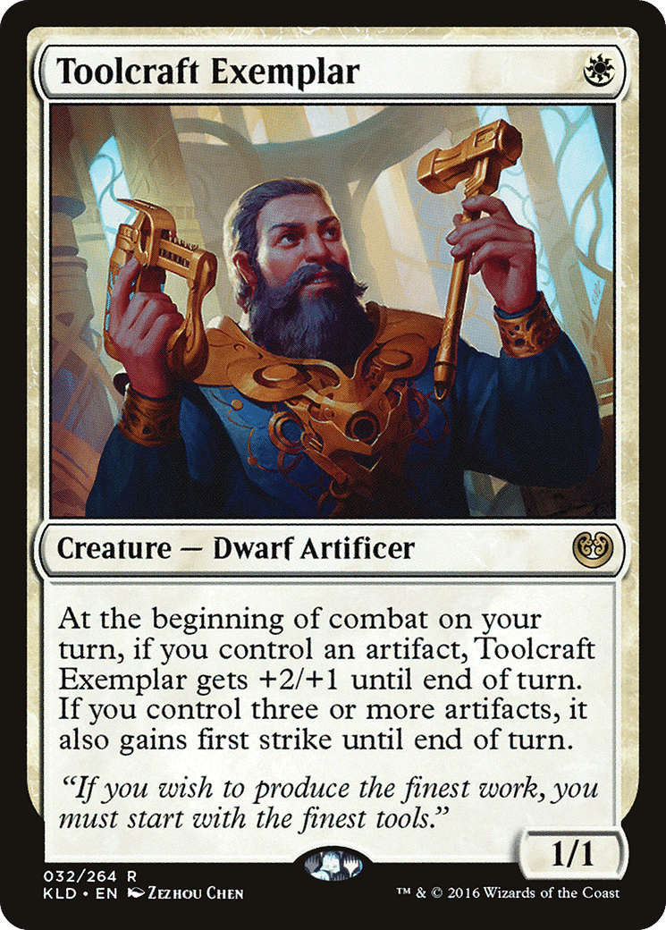 Toolcraft Exemplar — Kaladesh — Magic: The Gathering