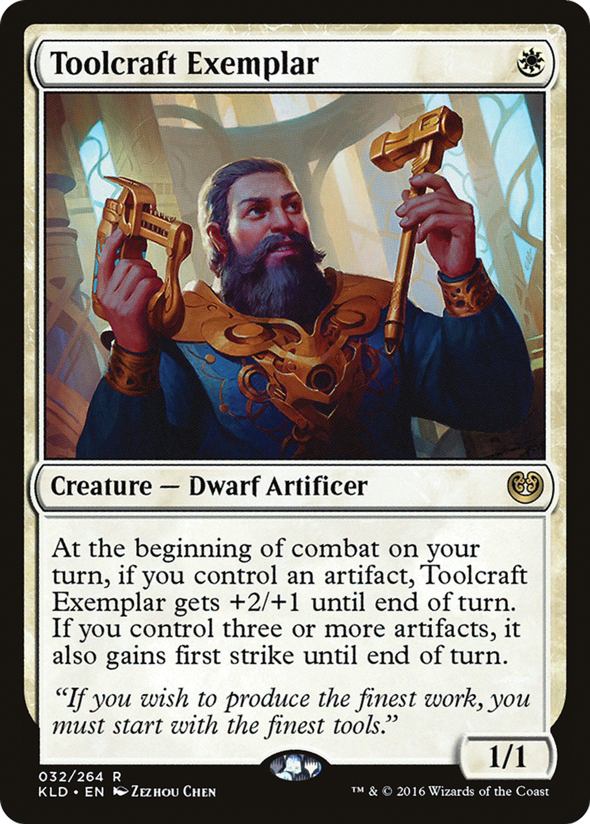 Toolcraft Exemplar — Kaladesh — Magic: The Gathering