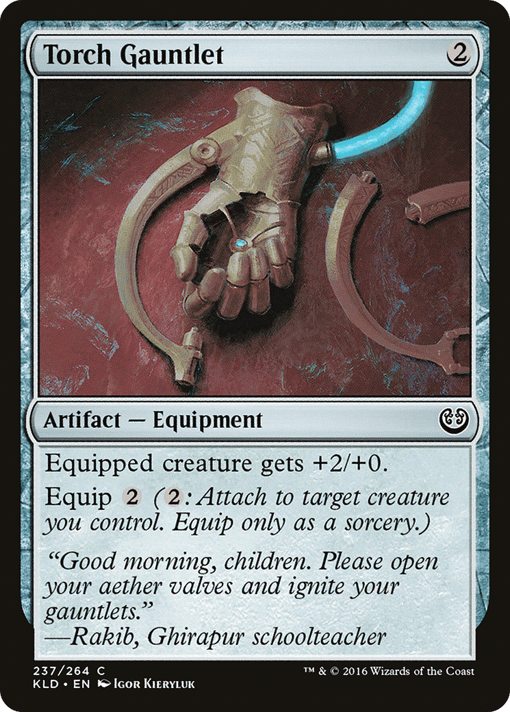 Torch Gauntlet — Kaladesh — Magic: The Gathering