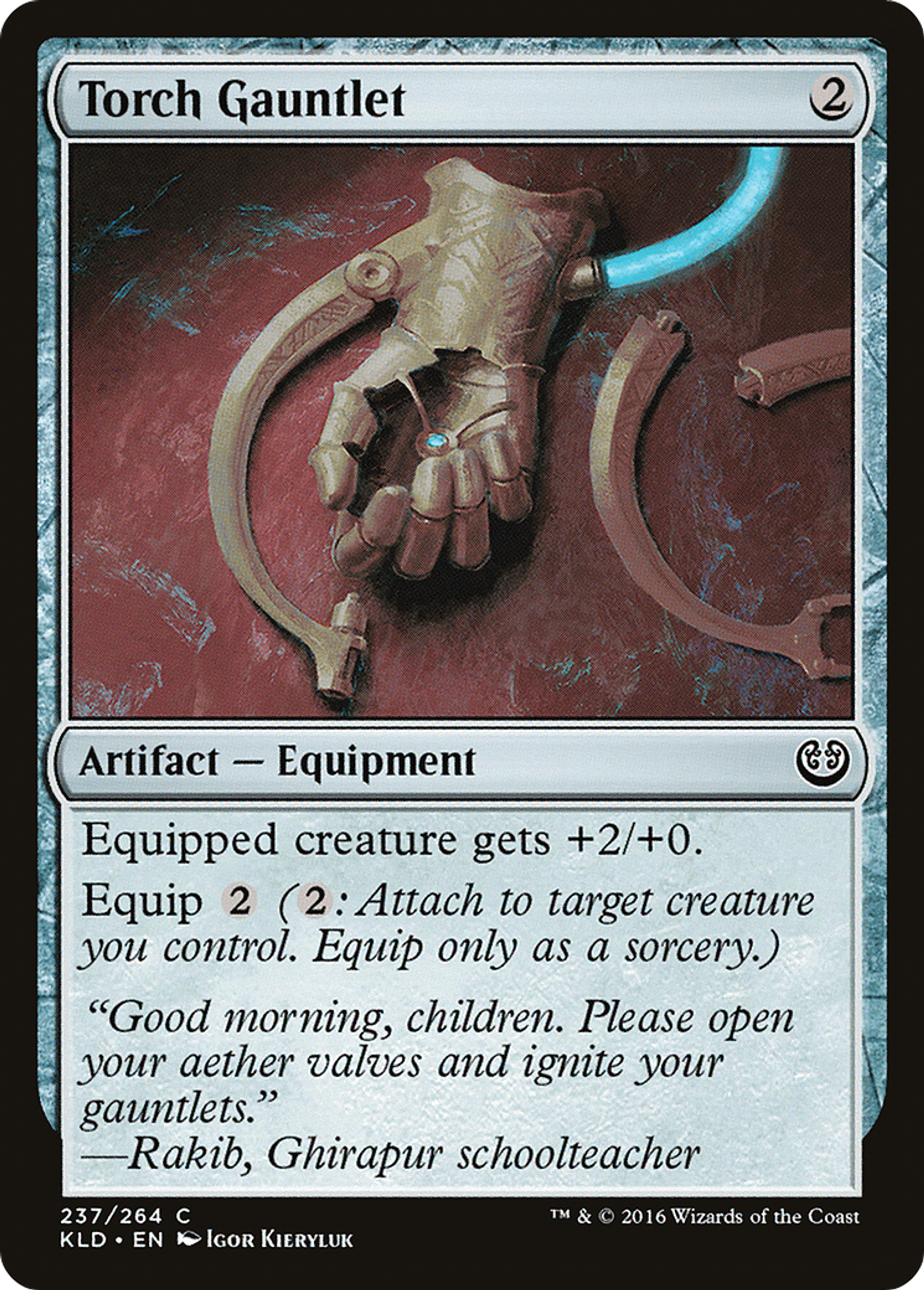 Torch Gauntlet — Kaladesh — Magic: The Gathering