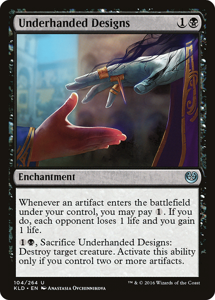 Underhanded Designs — Kaladesh — Magic: The Gathering