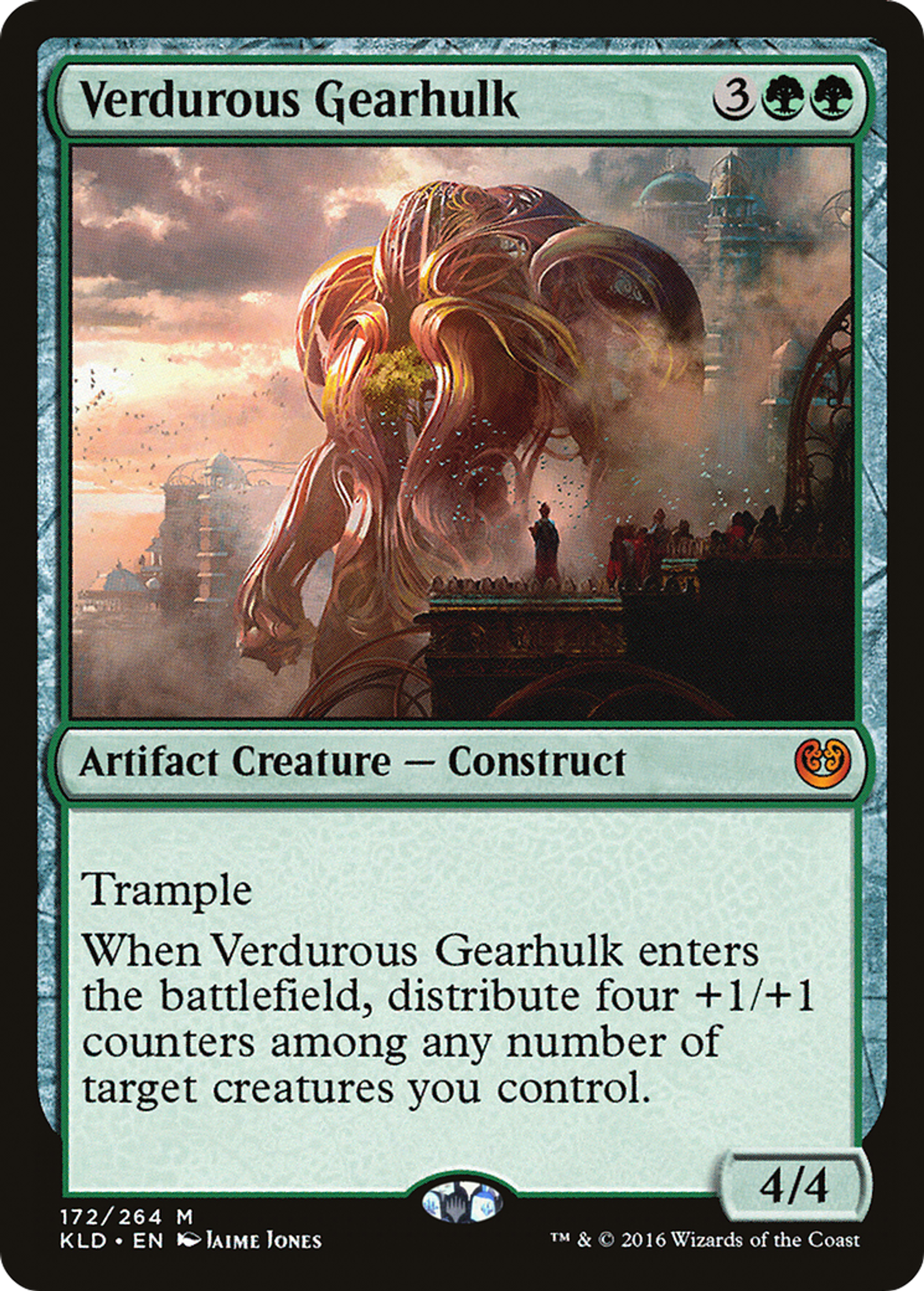 Verdurous Gearhulk — Kaladesh — Magic: The Gathering