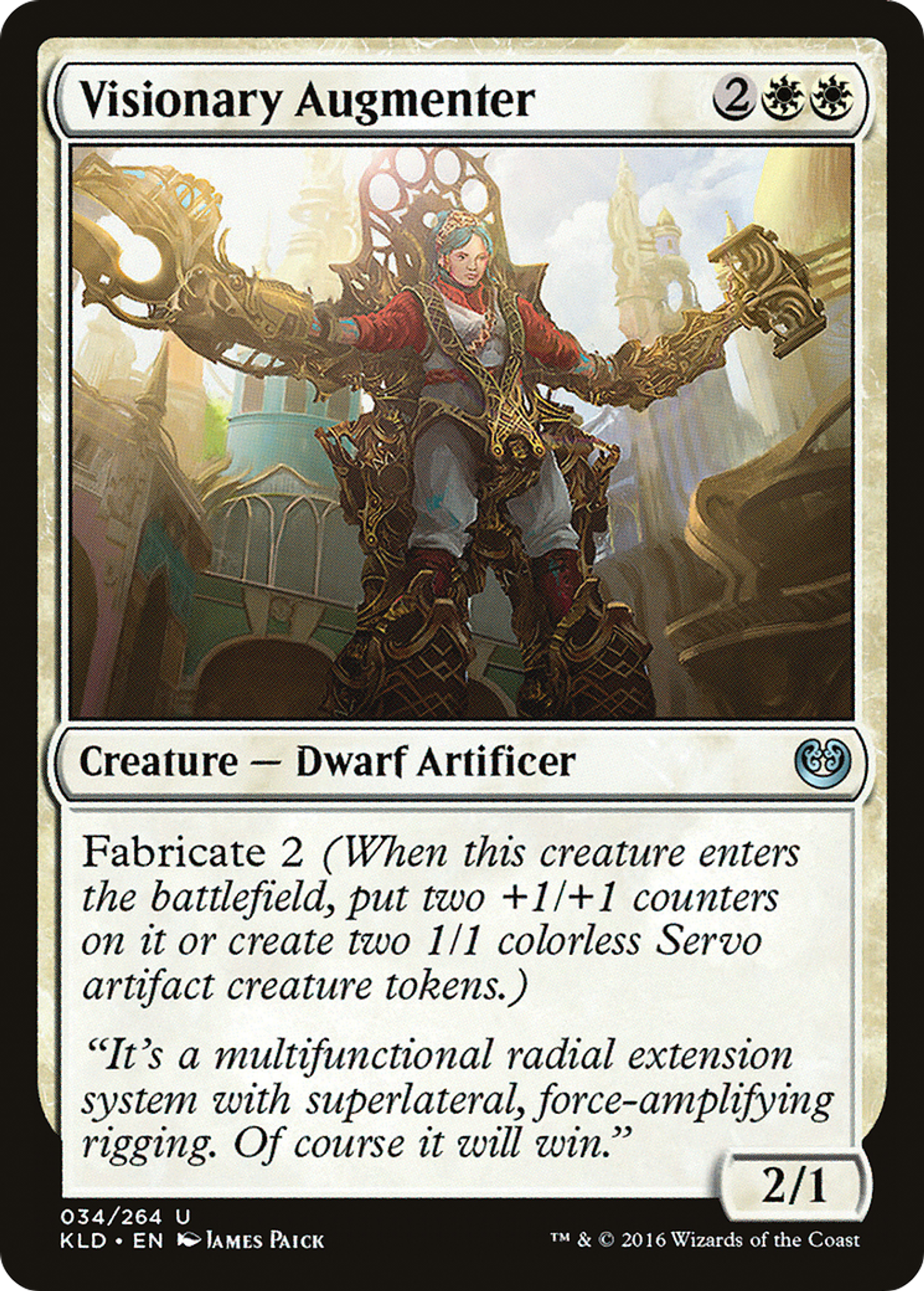 Visionary Augmenter — Kaladesh — Magic: The Gathering